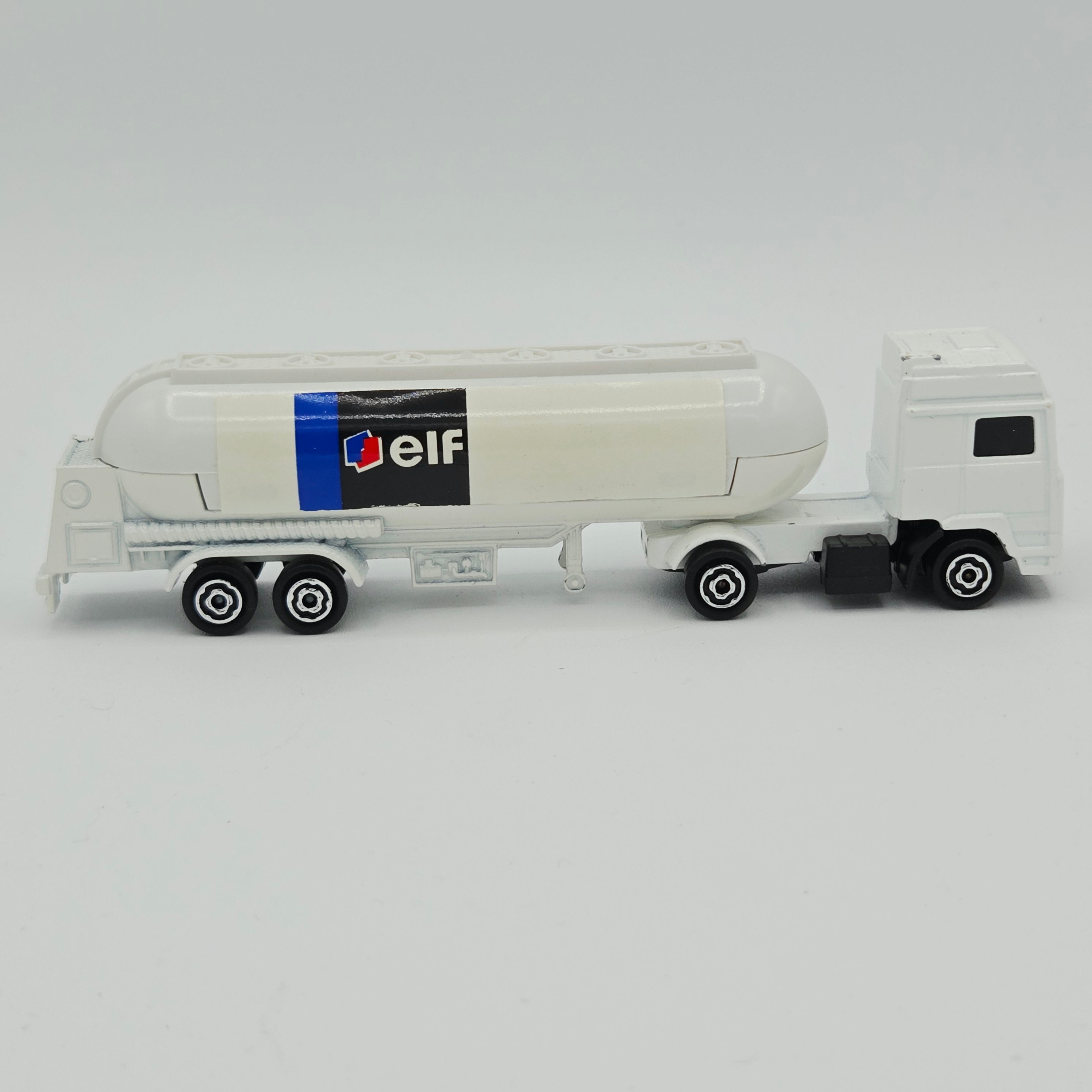 Majorette Volvo Tanker Semi Truck "Elf Competition" #355 (1990 Movers 300 Series)
