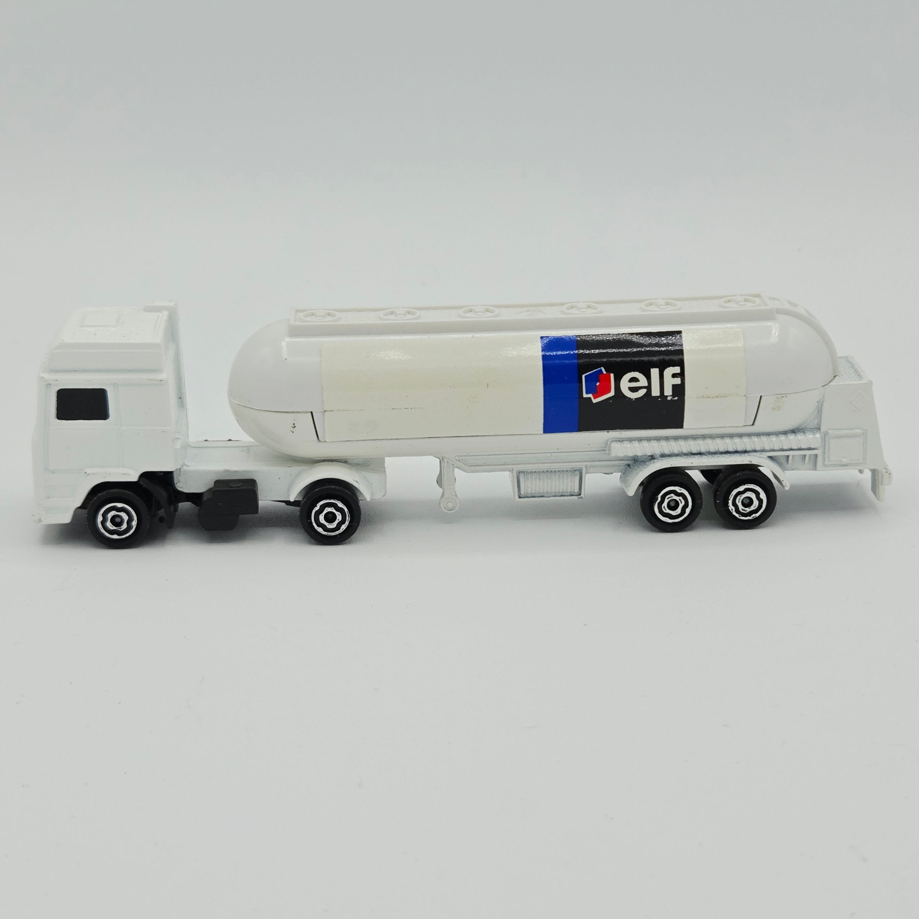 Majorette Volvo Tanker Semi Truck "Elf Competition" #355 (1990 Movers 300 Series)