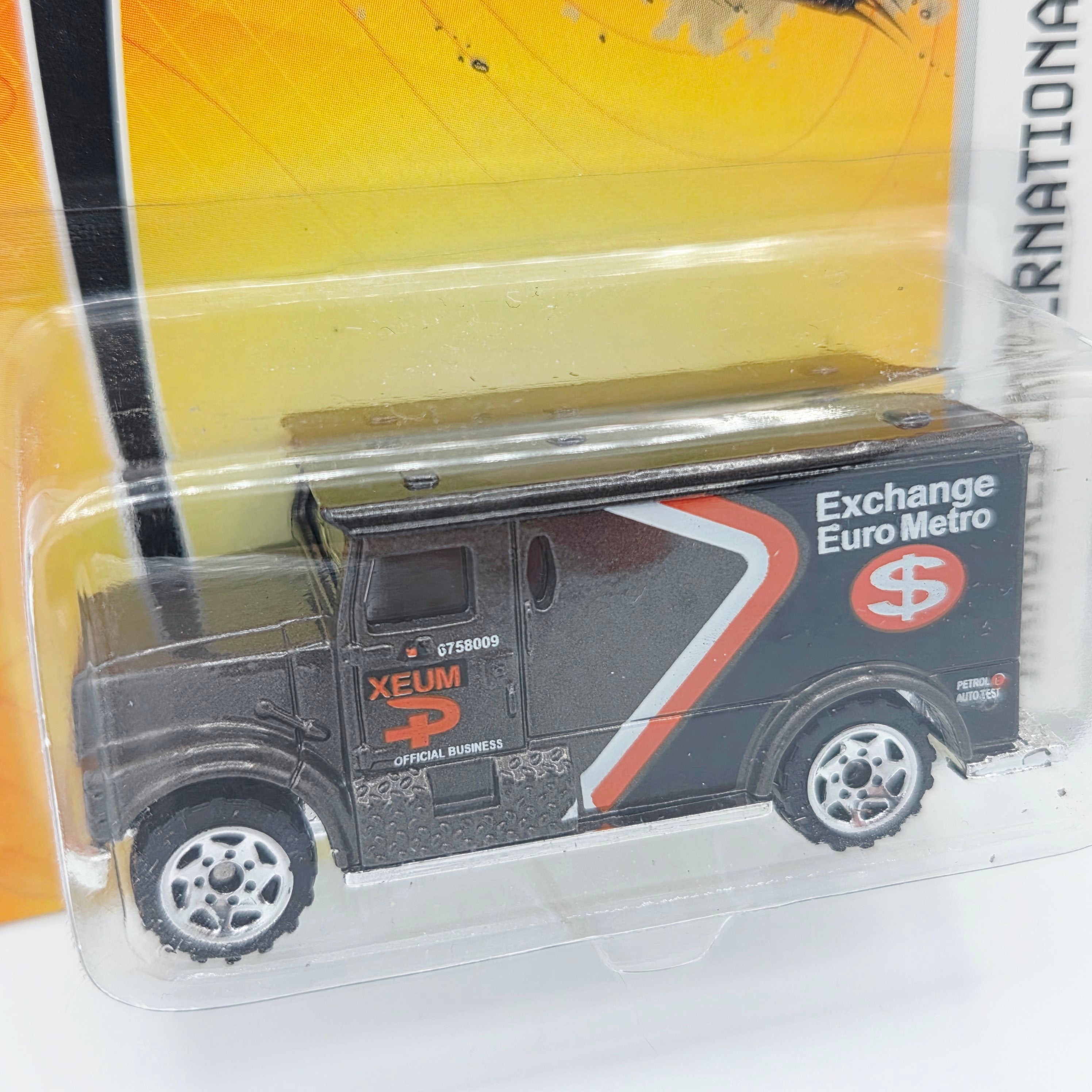 Matchbox International 4700 Armored Car "Exchange Euro Metro" (2005 MBX Basic - Metal)