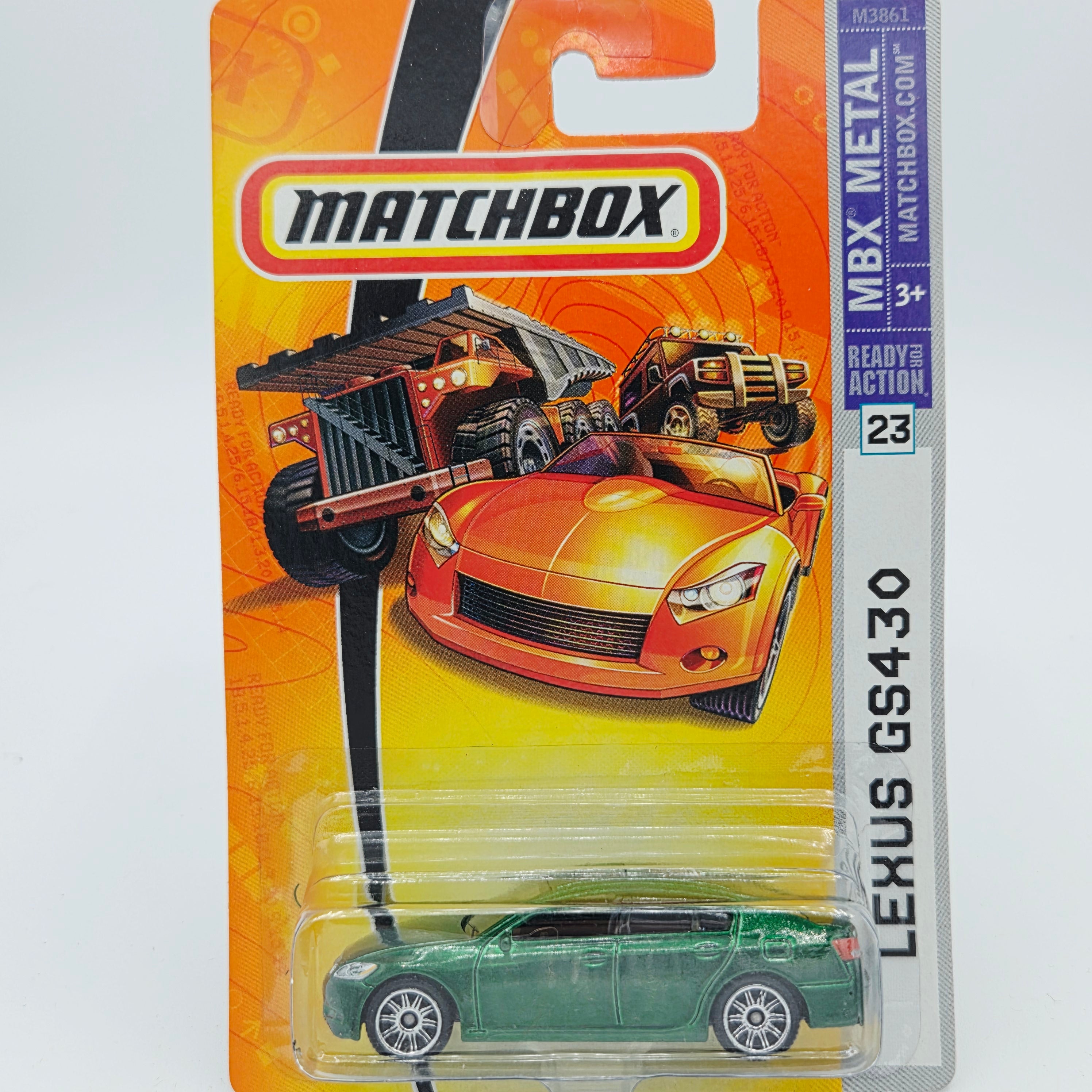 Matchbox Lexus GS430 "55th Anniversary" (2007 MBX Basic - Metal)