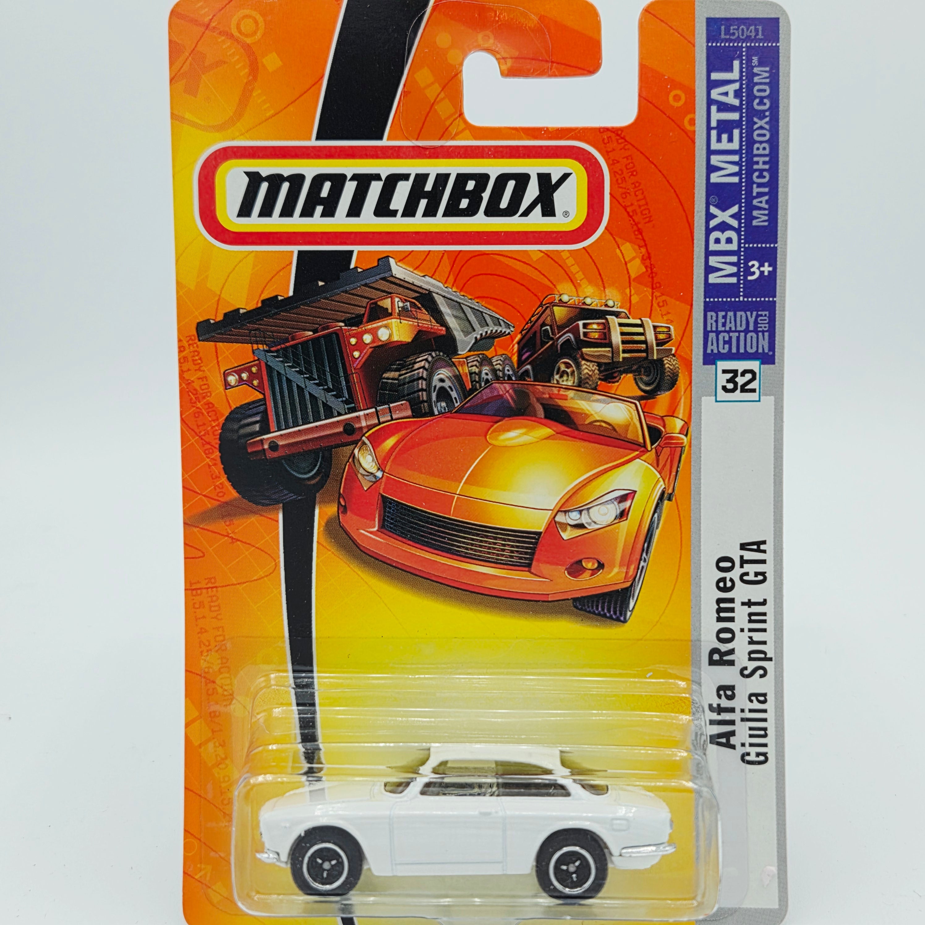 Matchbox Alfa Romeo Giulia Sprint GTA (2007 MBX Basic - Metal)