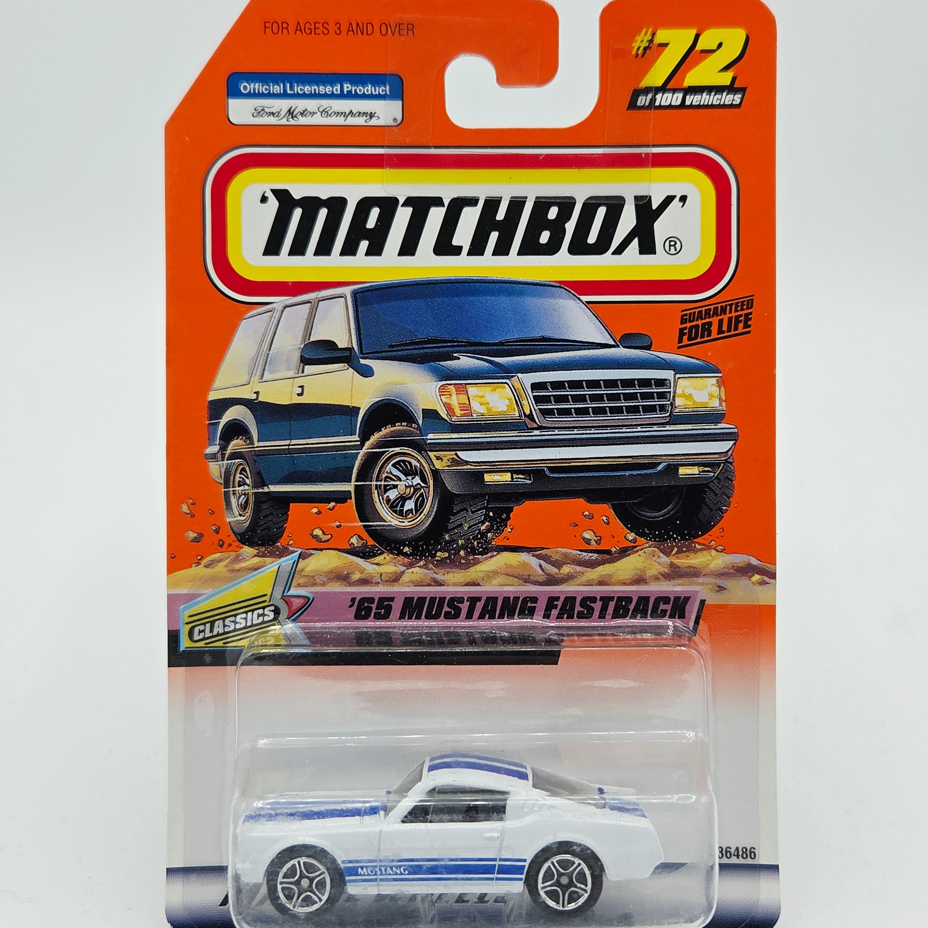 Matchbox '65 Ford Mustang Fastback (2000 MBX Basic - Classics)