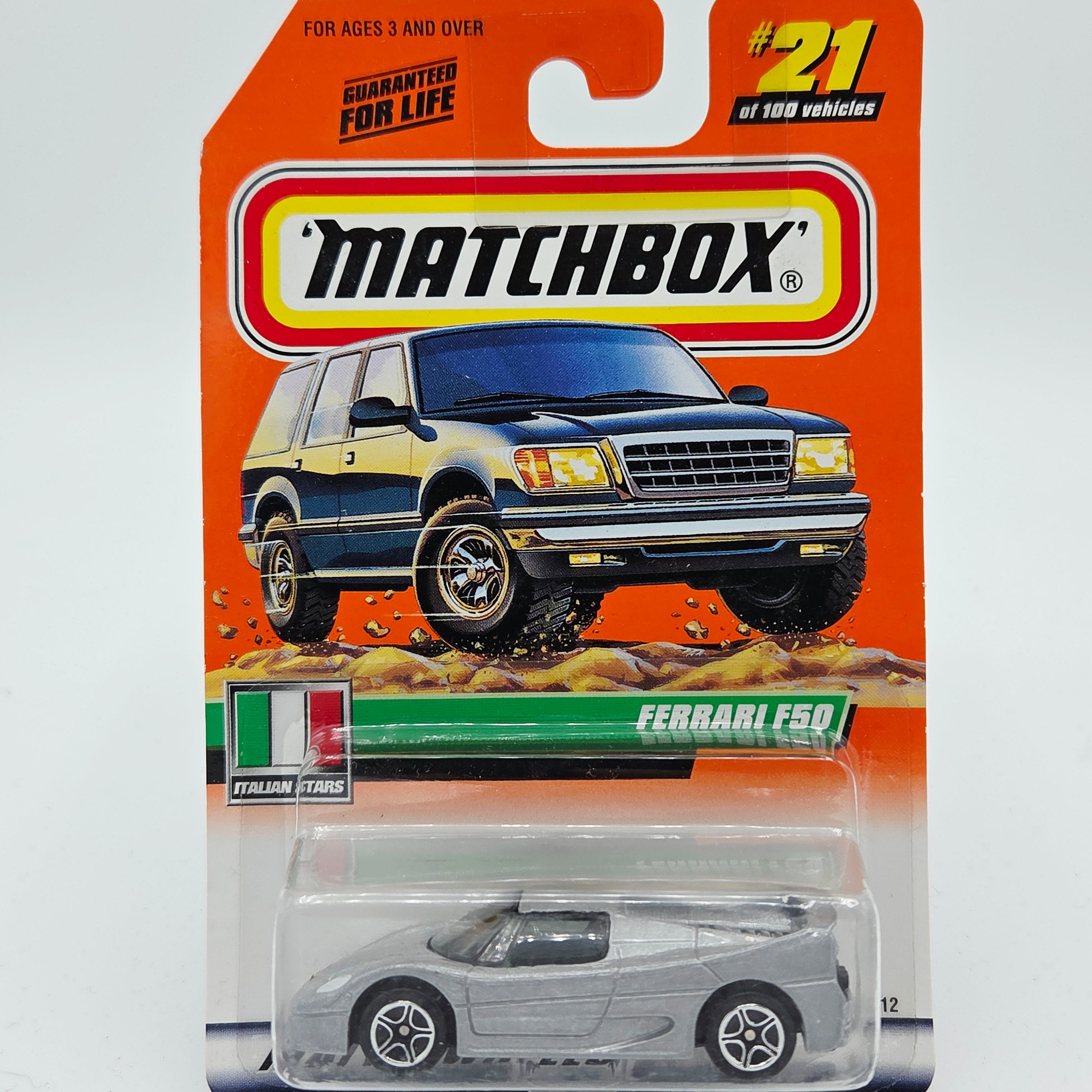 Matchbox Ferrari F50 (2000 MBX Basic - Italian Stars)