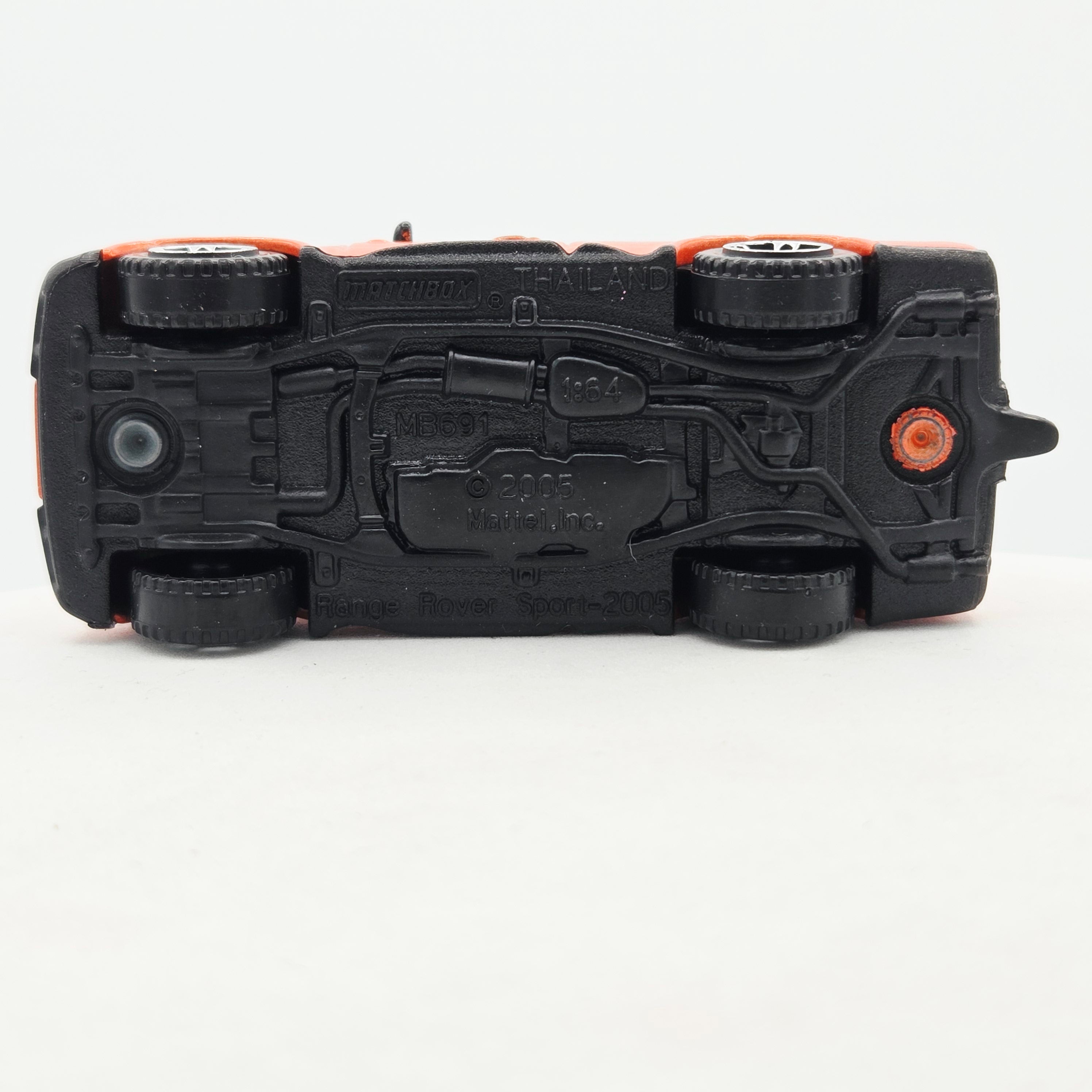 Matchbox '05 Range Rover Sport - Orange (2006 MBX Superfast - Limited Edition)