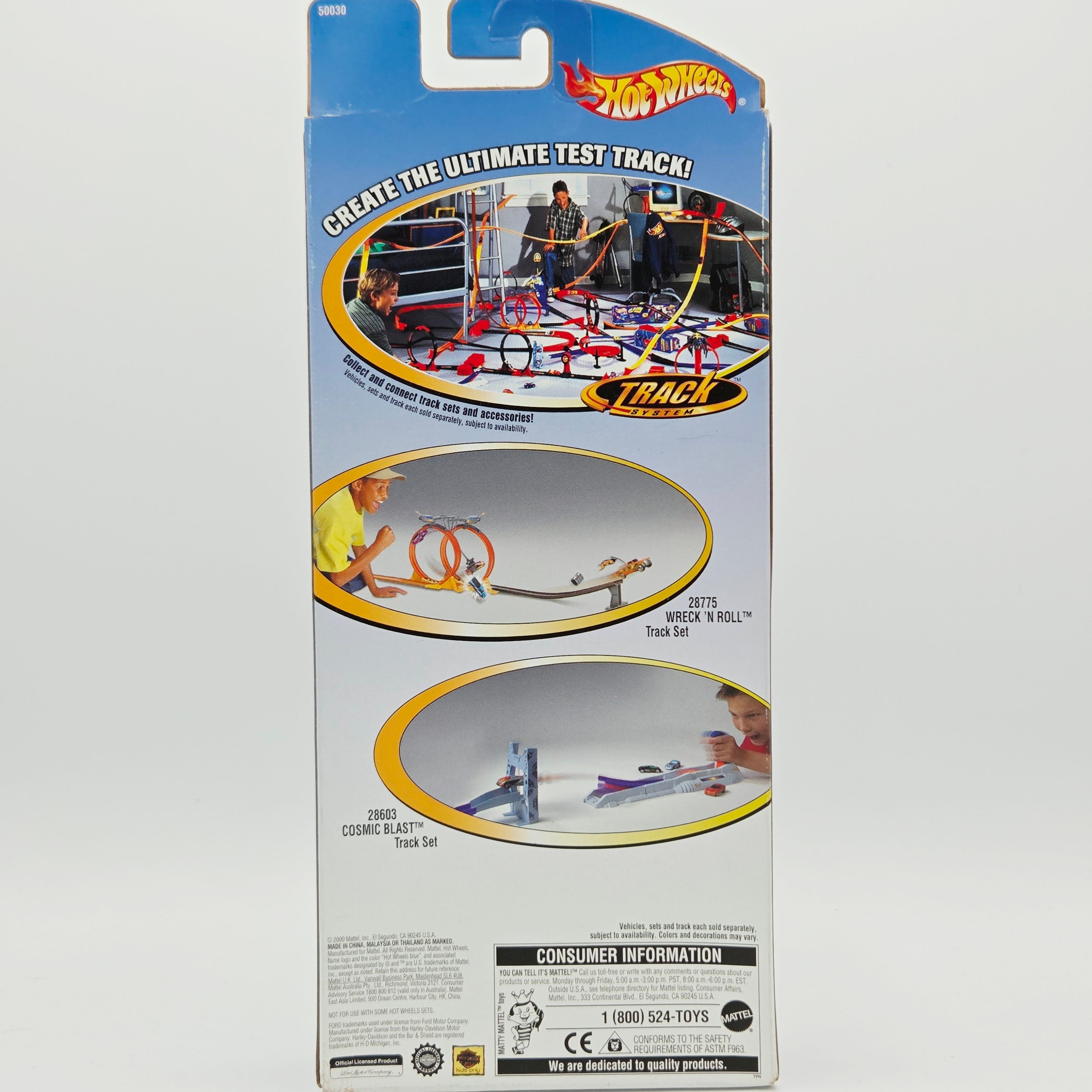 Hot Wheels Harley Davidson 5 Pack - Exclusive Designs - Ford Bronco, Panel, Pickup (2000)