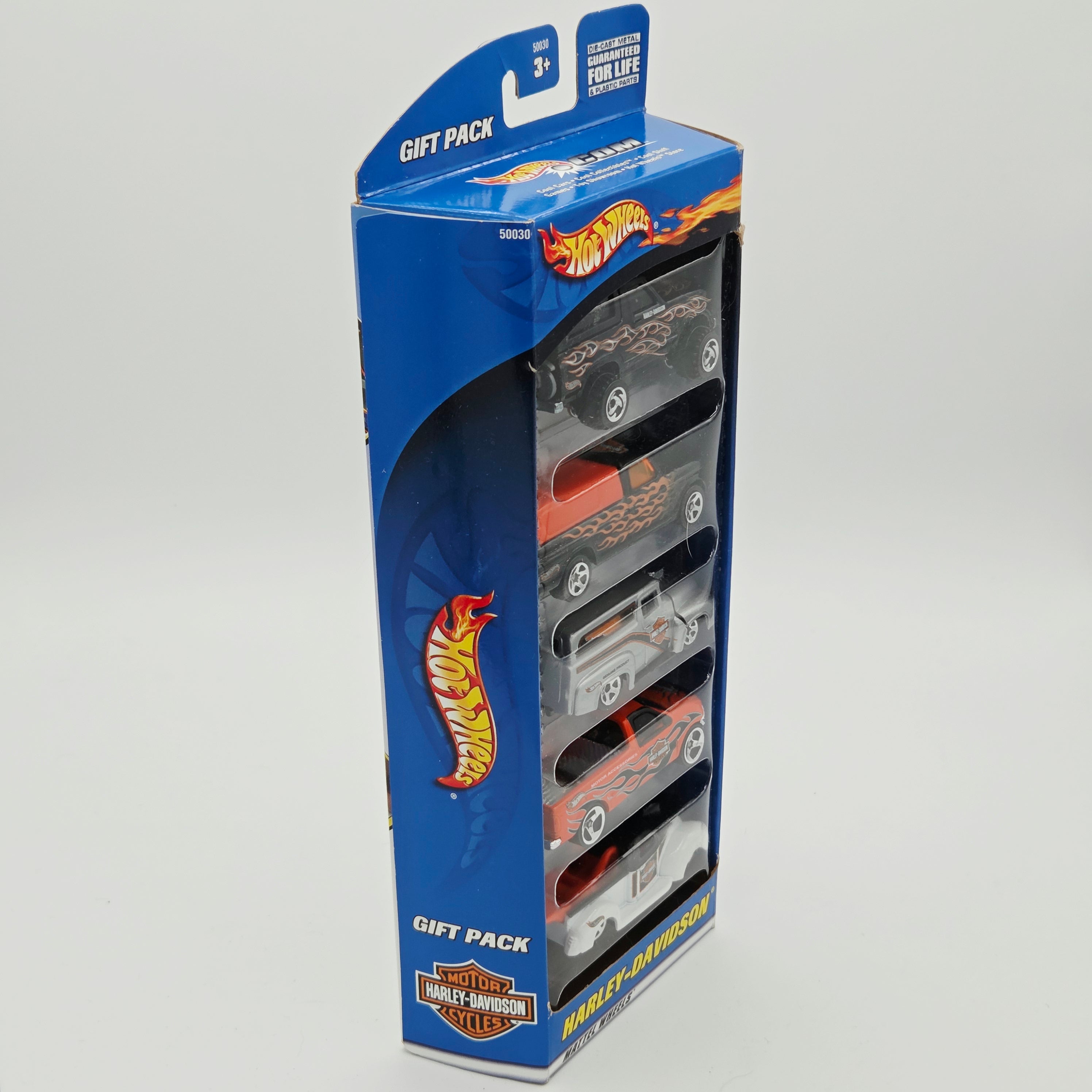 Hot Wheels Harley Davidson 5 Pack - Exclusive Designs - Ford Bronco, Panel, Pickup (2000)