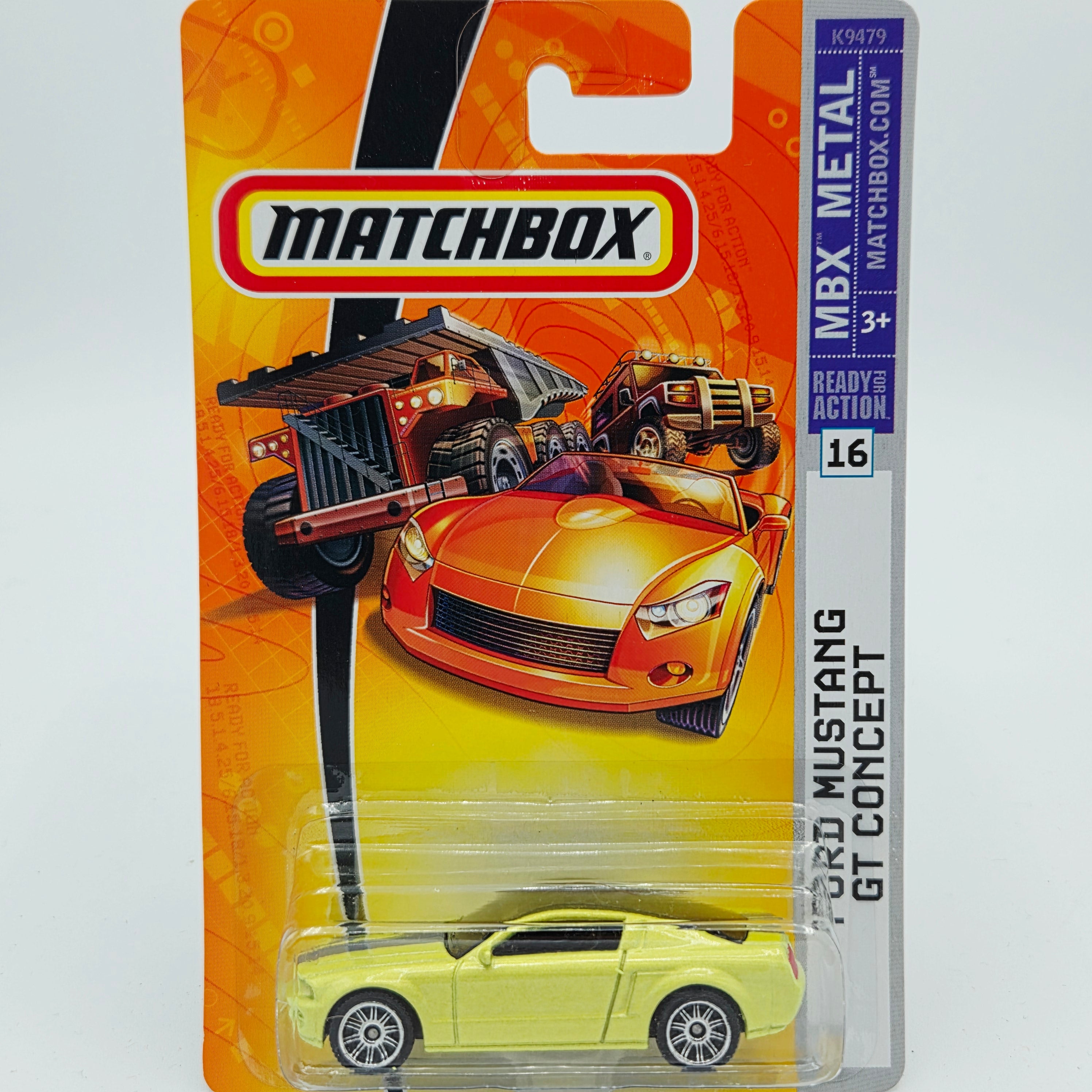 Matchbox Ford Mustang GT Concept (2007 MBX Basic - Metal)
