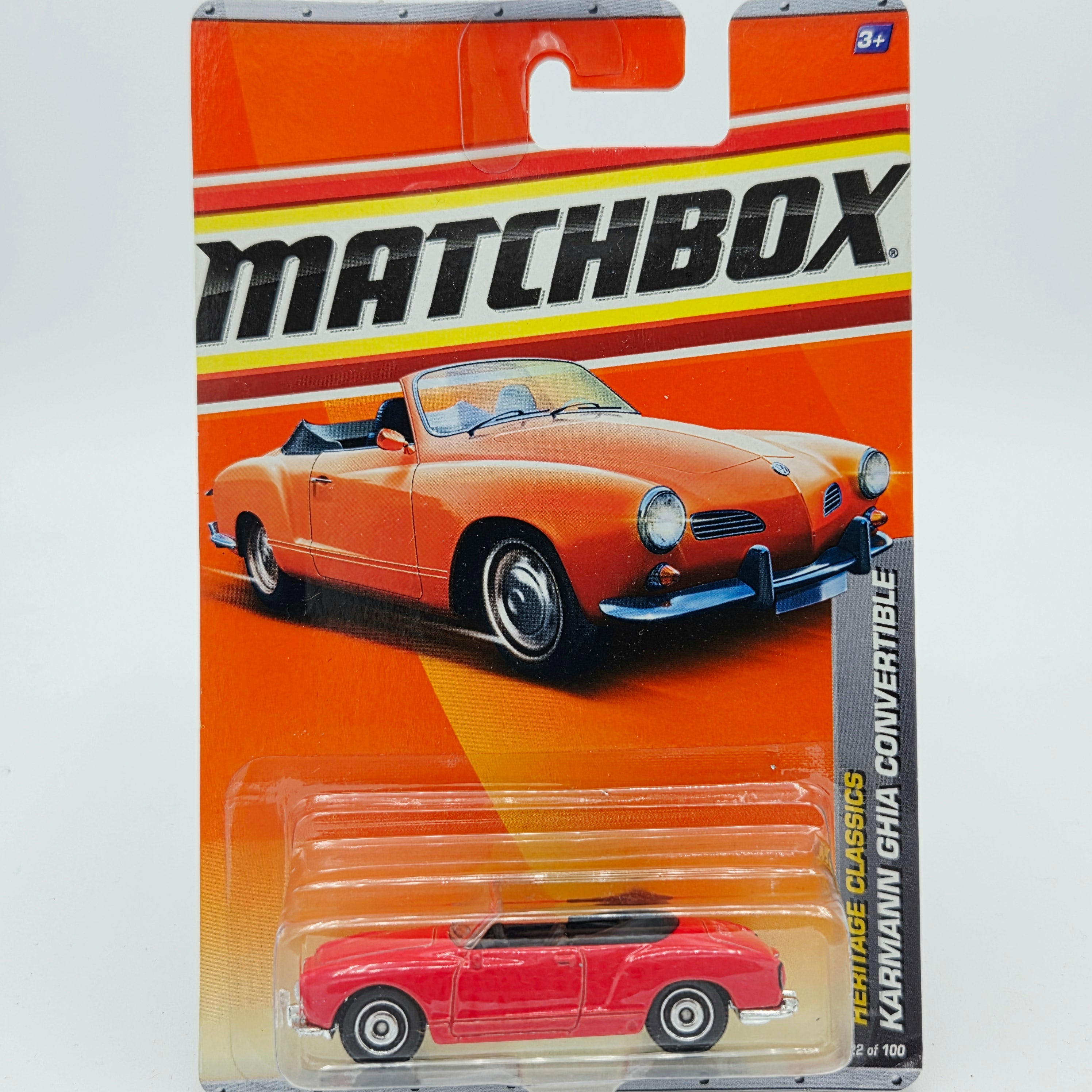 Matchbox Karmann Ghia Convertible (2011 MBX Basic - Heritage Classics)