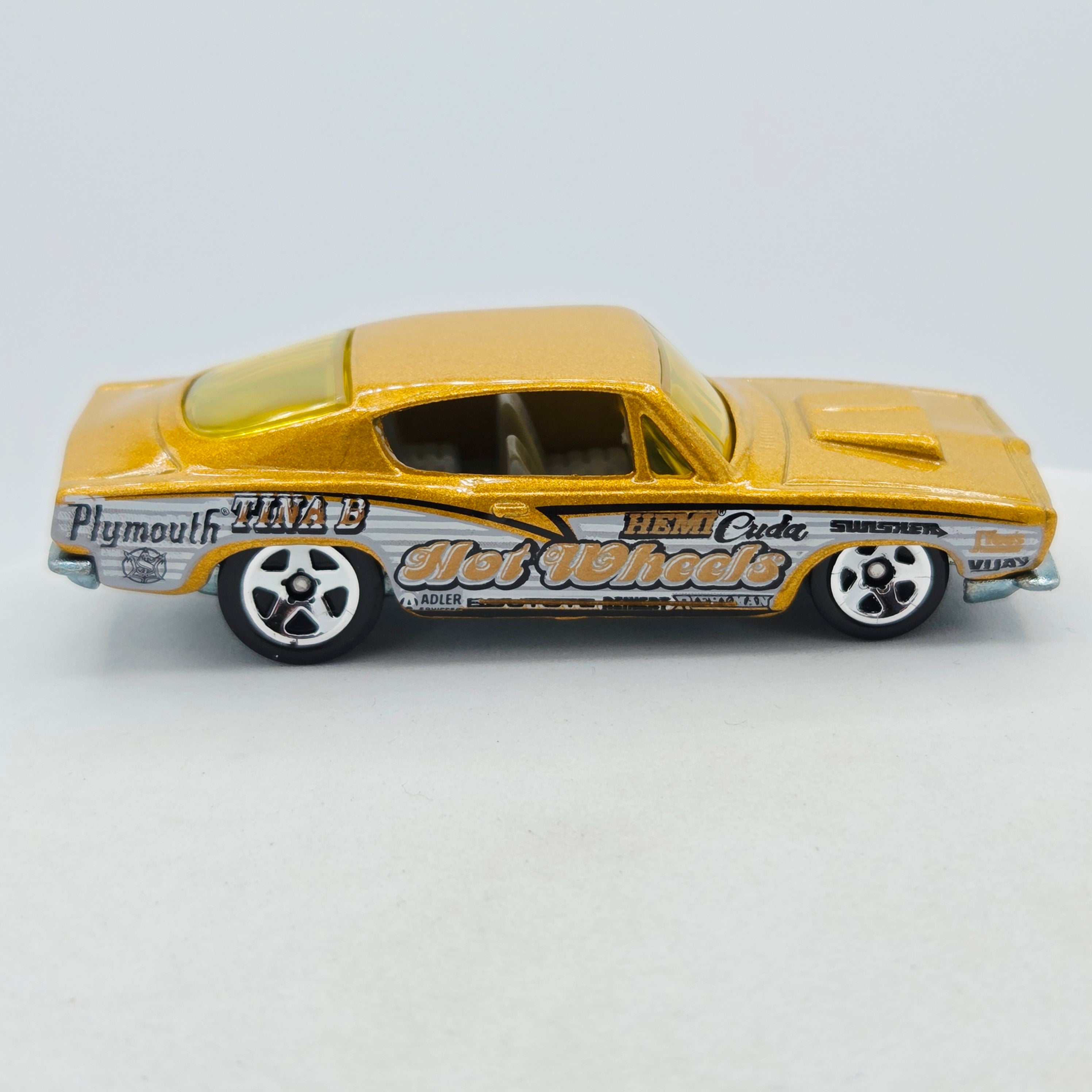 Hot Wheels '68 Plymouth HEMI Cuda - Gold (2007 HW Multipack)