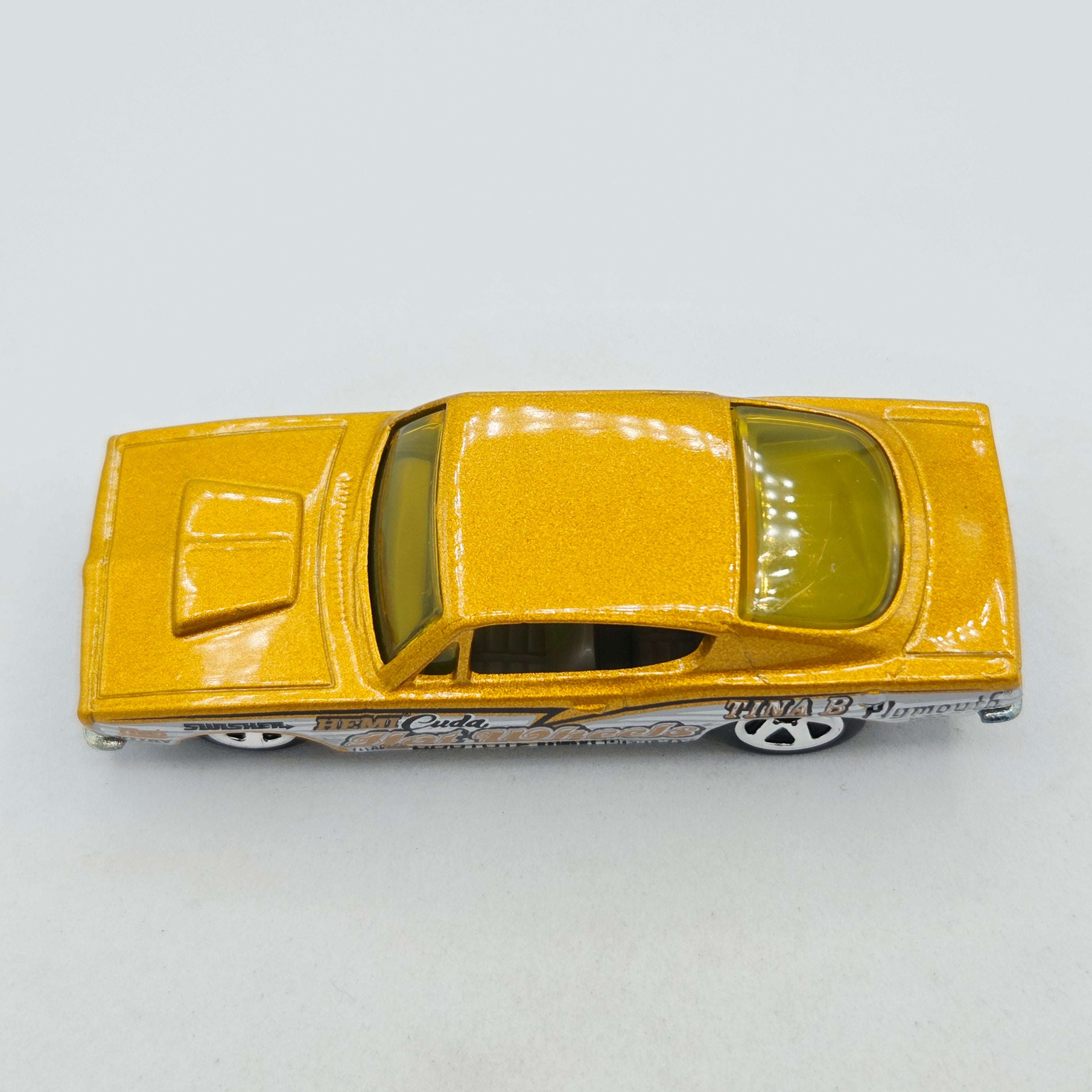 Hot Wheels '68 Plymouth HEMI Cuda - Gold (2007 HW Multipack)