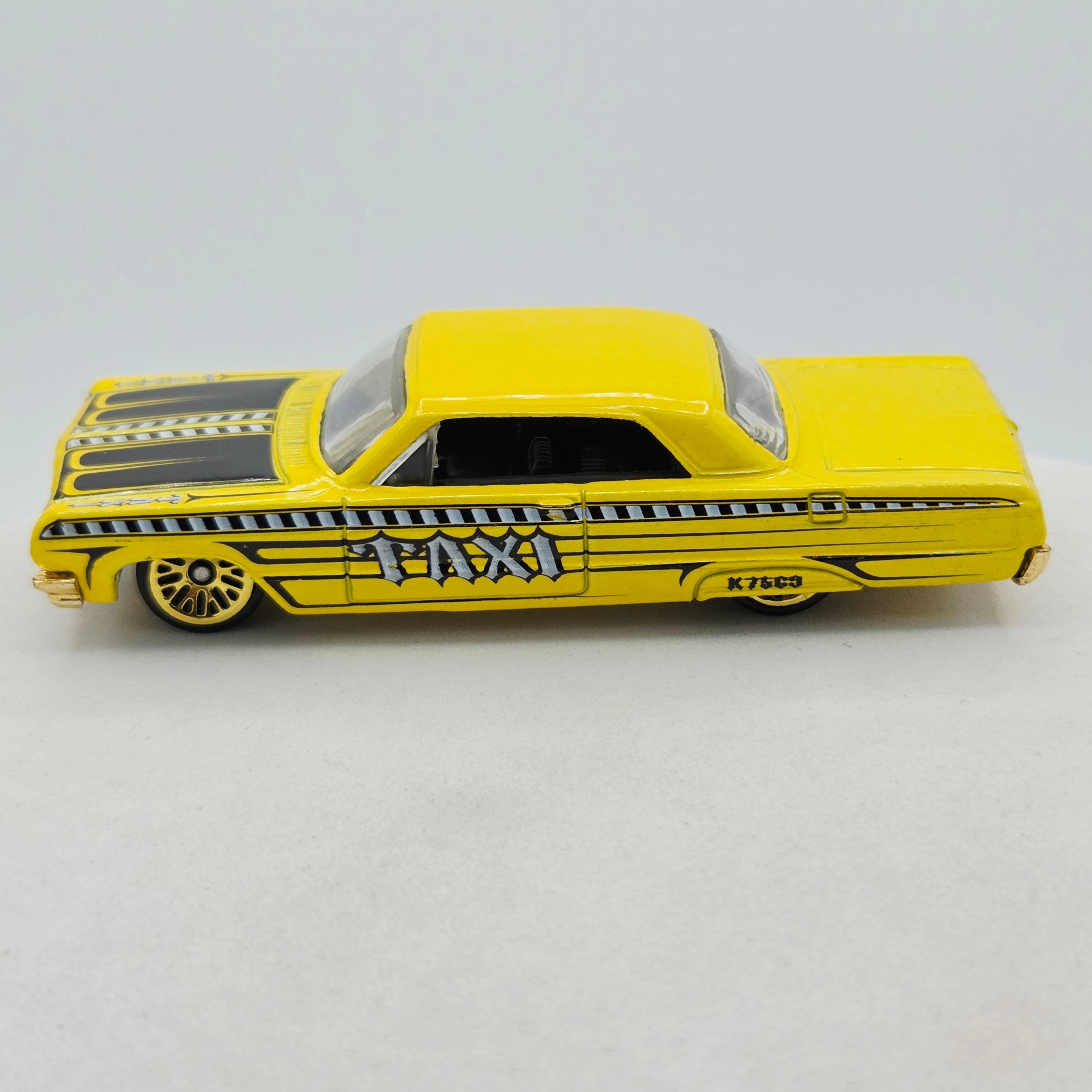 Hot Wheels '64 Chevrolet Impala (2007 HW Basic - Taxi Rods)