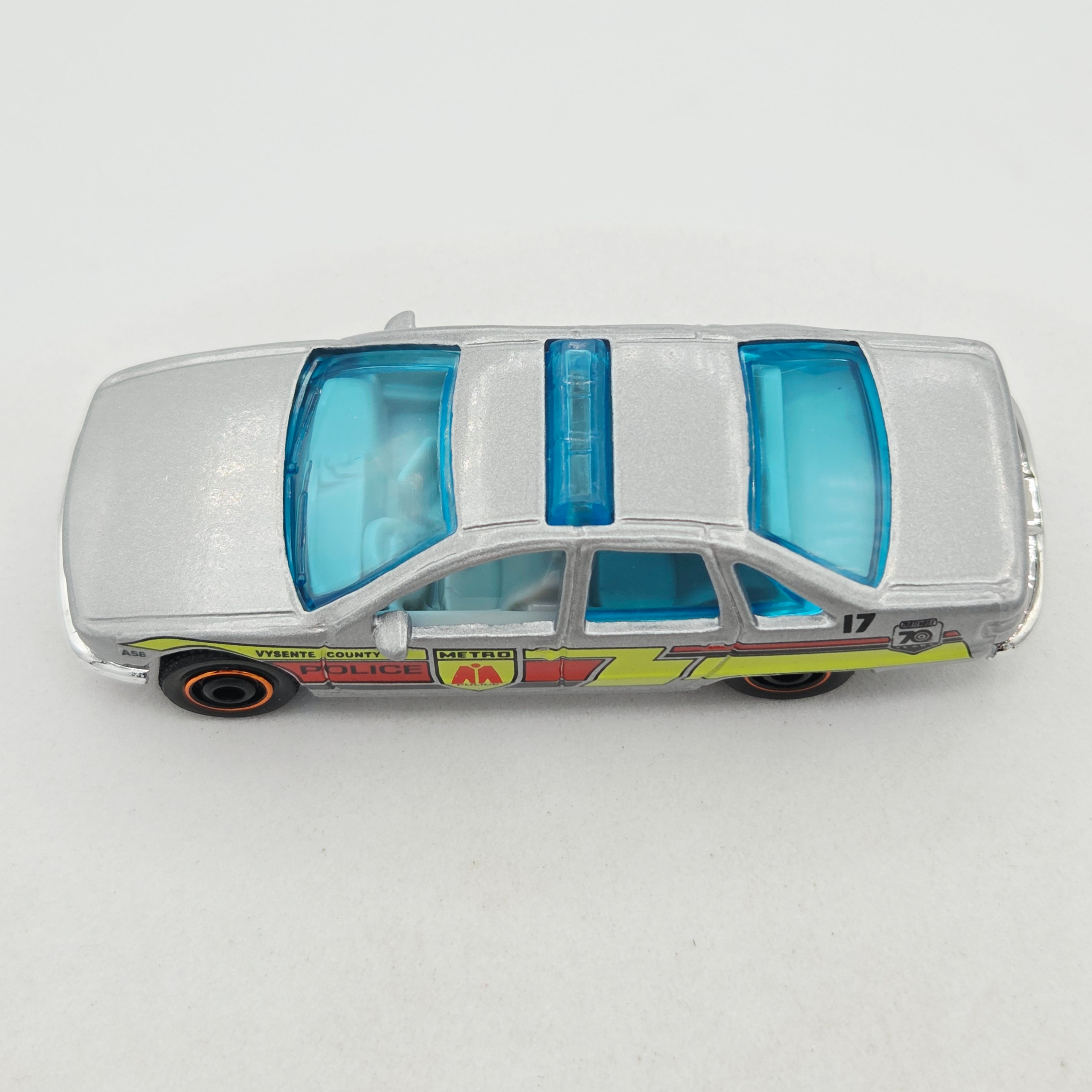 Matchbox '94 Chevy Caprice Classic Police "Metro" (2023 MBX City Drivers  II 5 Pack - Multipack Exclusive)