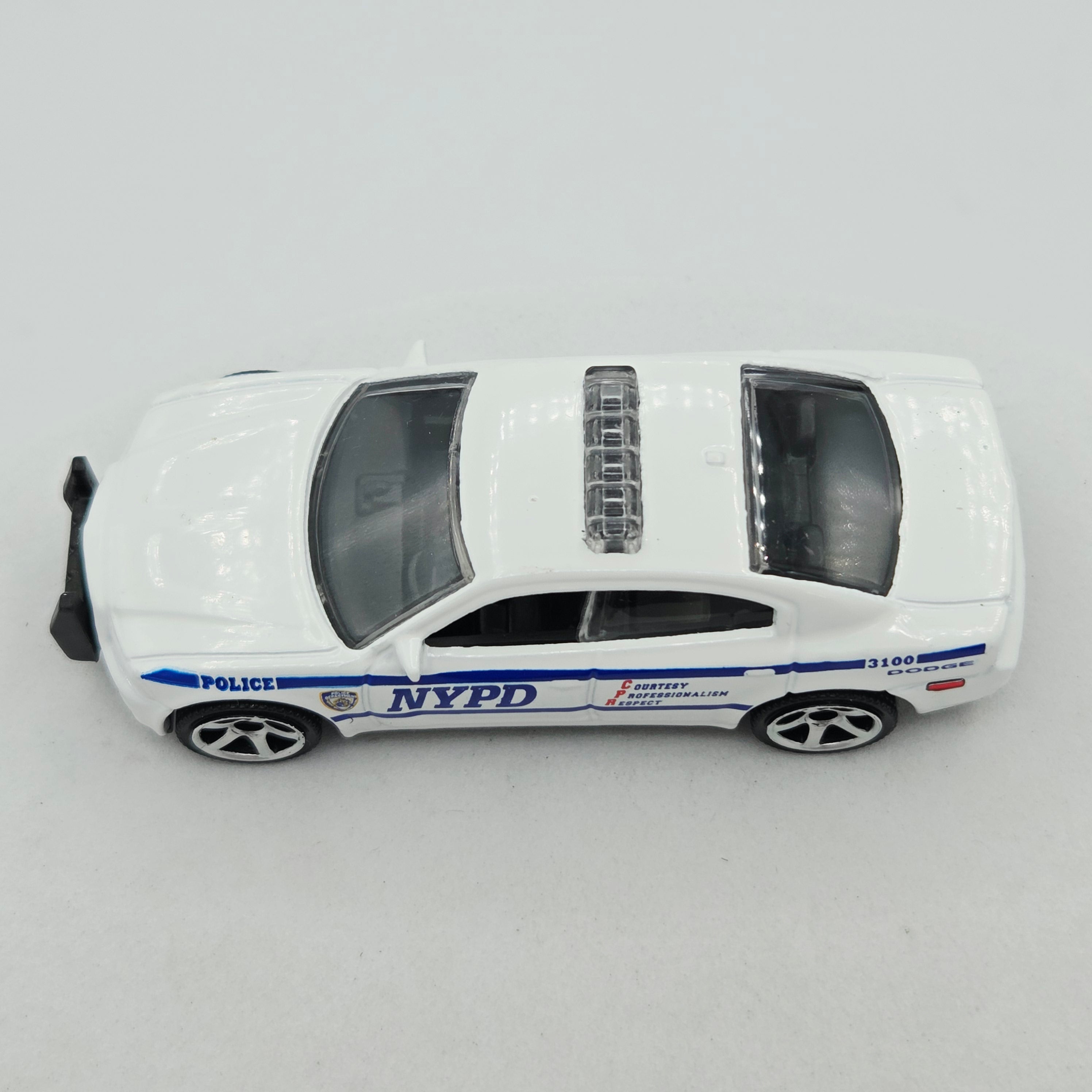 Matchbox Dodge Charger Pursuit "NYPD" (2016 MBX Police Rescue 5 Pack - Multipack Exclusive)