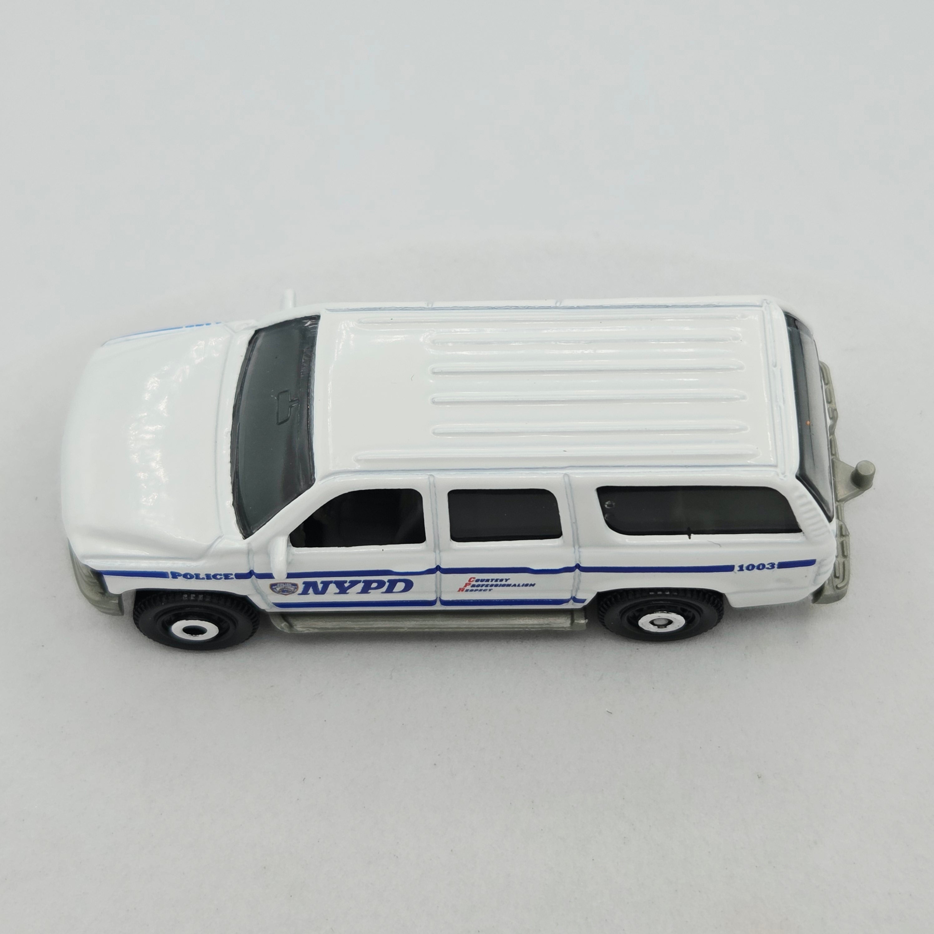 Matchbox '00 Chevy Suburban "NYPD" (2016 MBX Basic - Rescue)
