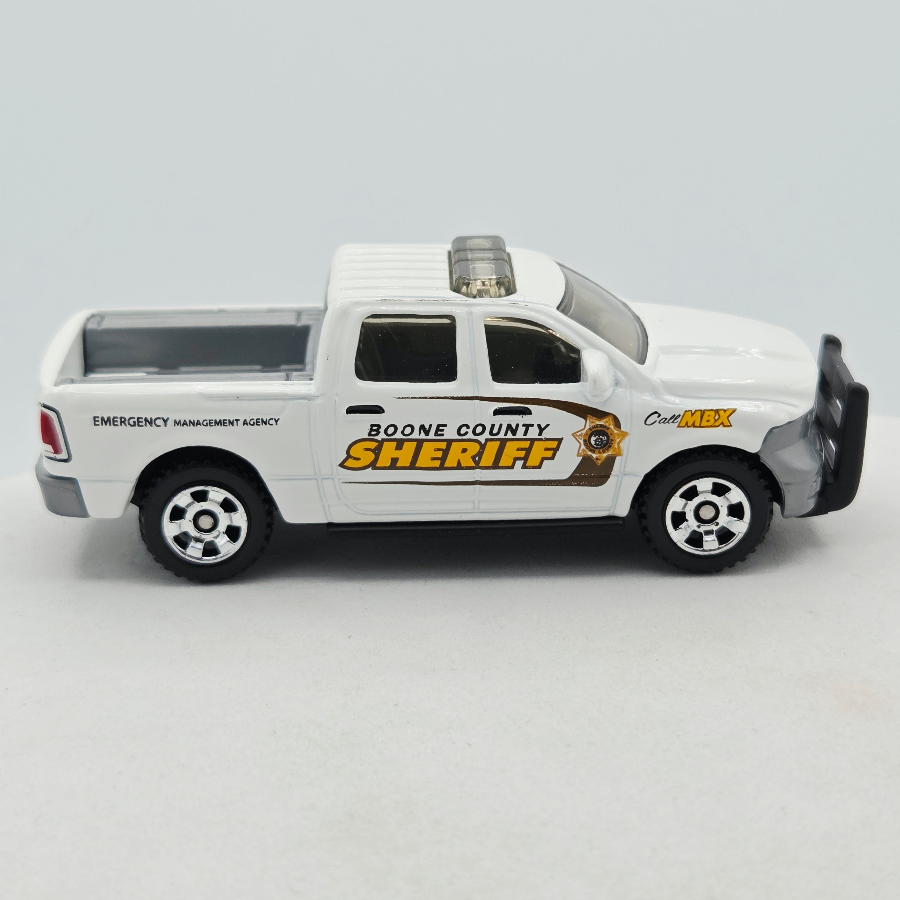 Matchbox '15 Ram 1500 Pickup "Sheriff" (2021 MBX Rescue 5 Pack - Multipack Exclusive)