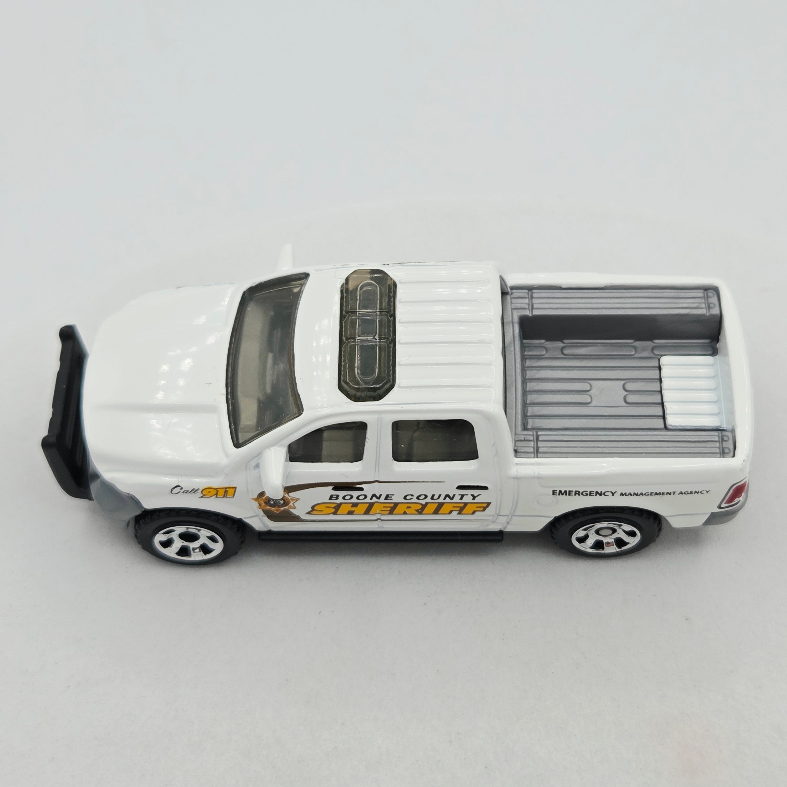 Matchbox '15 Ram 1500 Pickup "Sheriff" (2021 MBX Rescue 5 Pack - Multipack Exclusive)