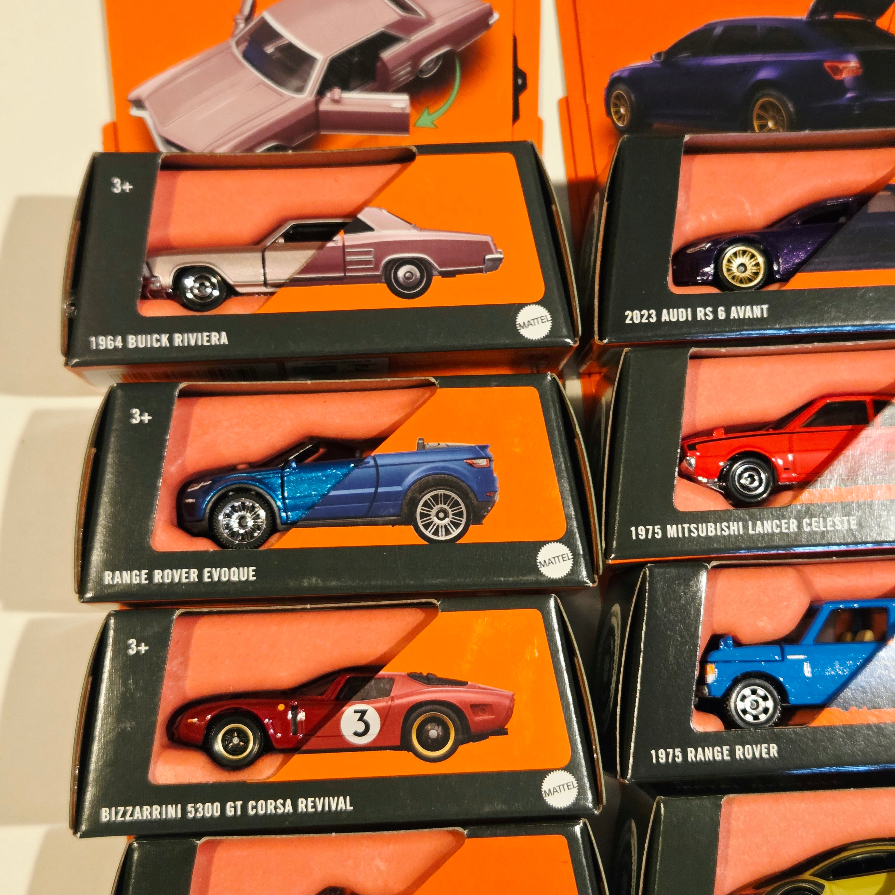 Matchbox Moving Parts Bulk Lot A ×24 - Porsche, Lamborghini, Range Rover, Buick, BMW, etc