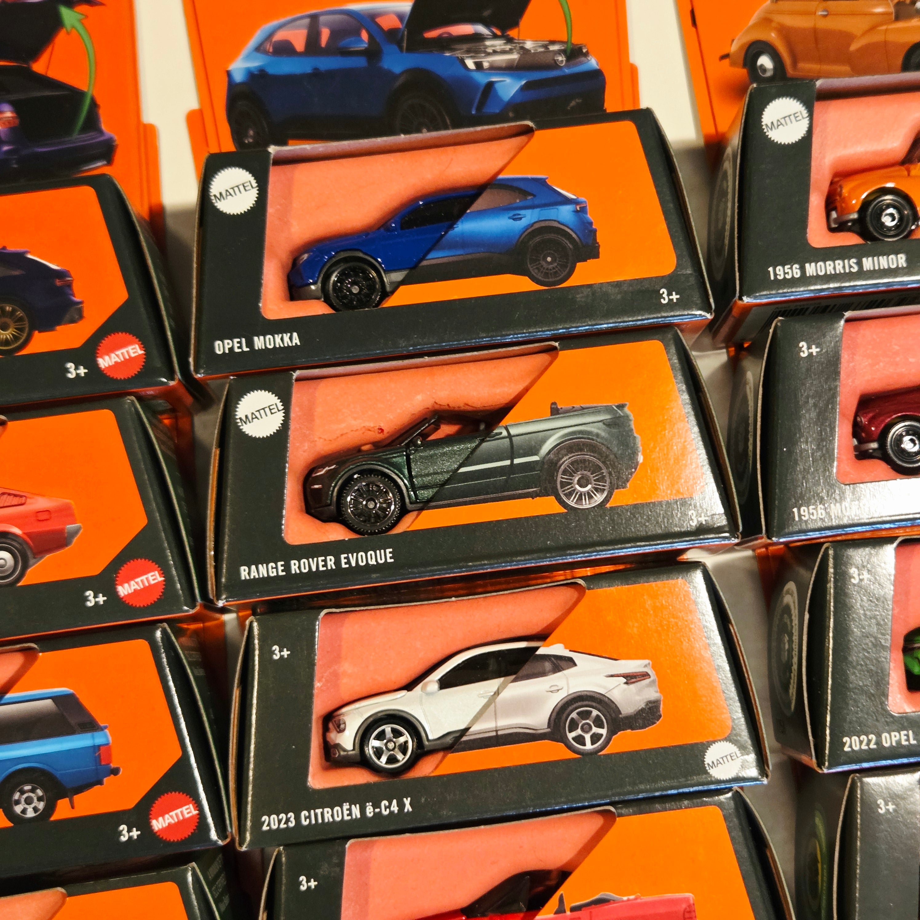 Matchbox Moving Parts Bulk Lot A ×24 - Porsche, Lamborghini, Range Rover, Buick, BMW, etc