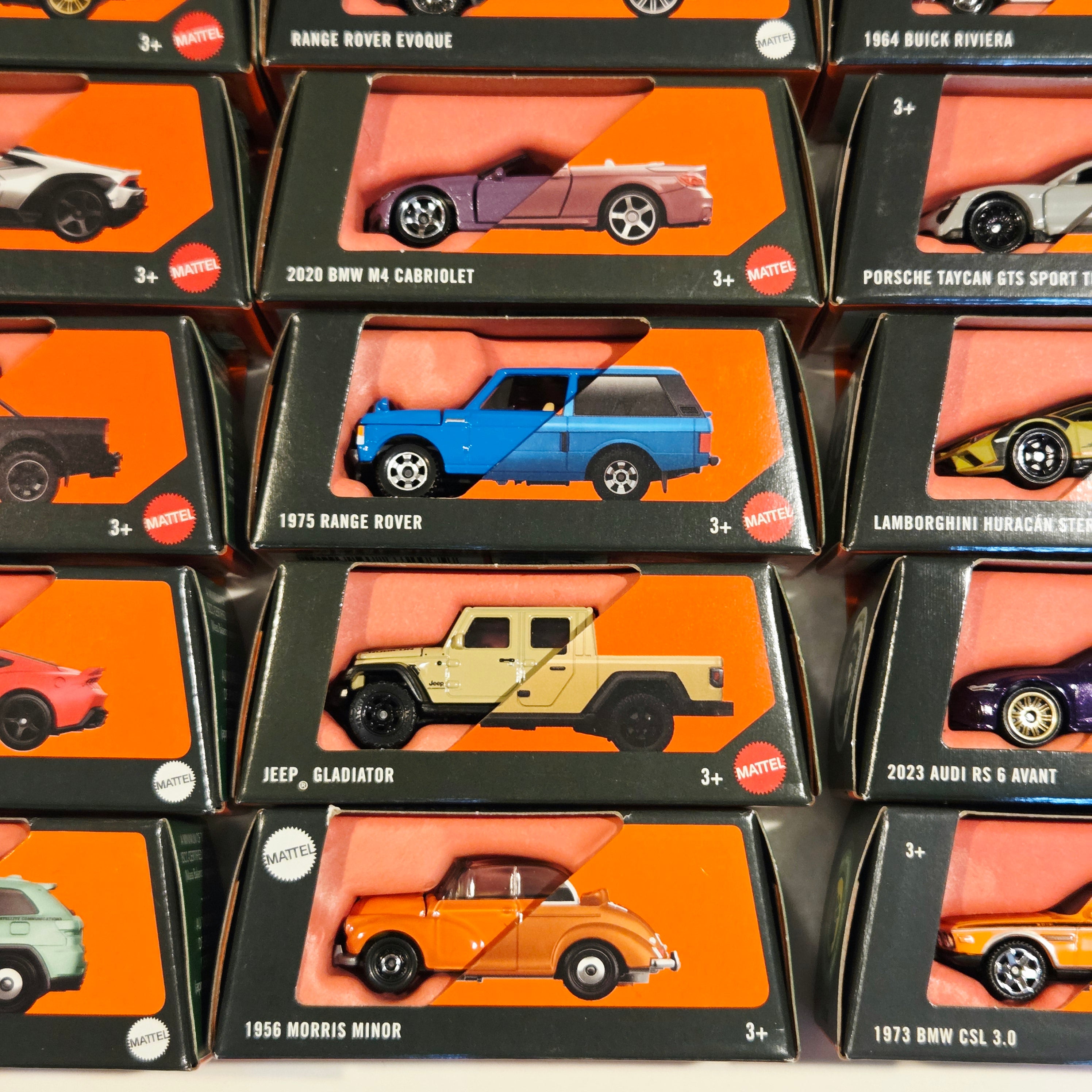Matchbox Moving Parts Bulk Lot B ×24 - Porsche, Lamborghini, Bentley, Jeep, BMW, etc
