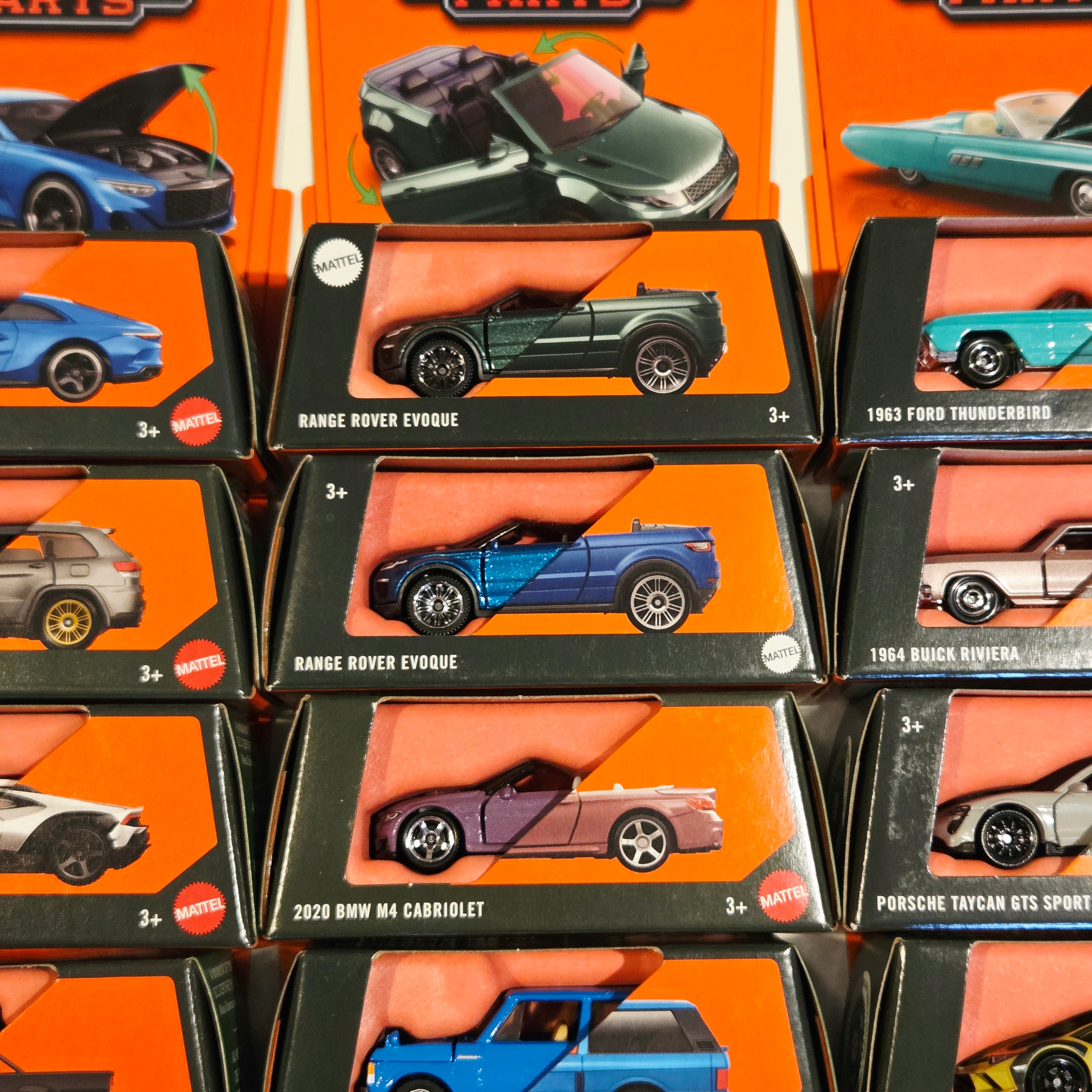 Matchbox Moving Parts Bulk Lot B ×24 - Porsche, Lamborghini, Bentley, Jeep, BMW, etc