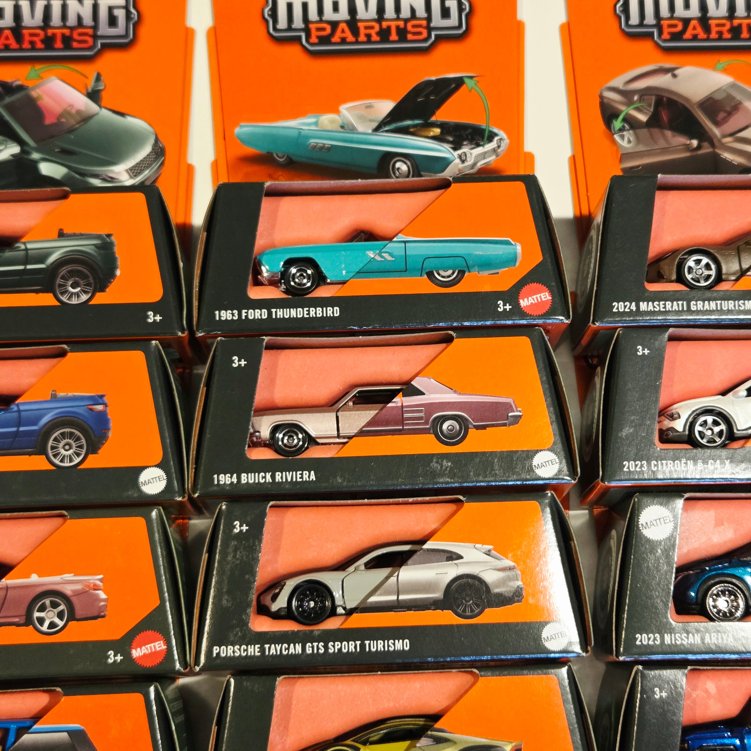 Matchbox Moving Parts Bulk Lot B ×24 - Porsche, Lamborghini, Bentley, Jeep, BMW, etc
