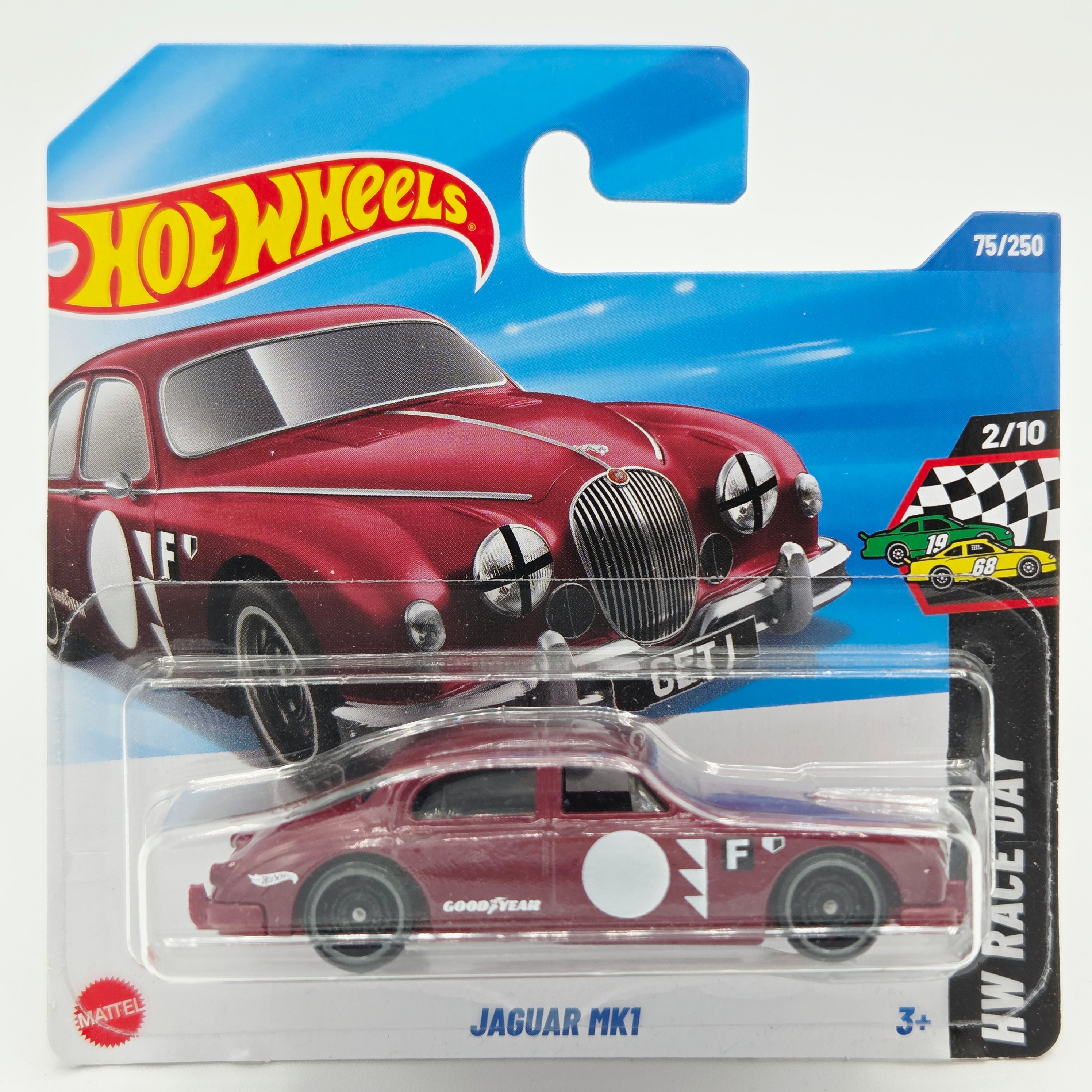 Hot Wheels Jaguar MK1 - Short Card (2025 HW Basic - Race Day)