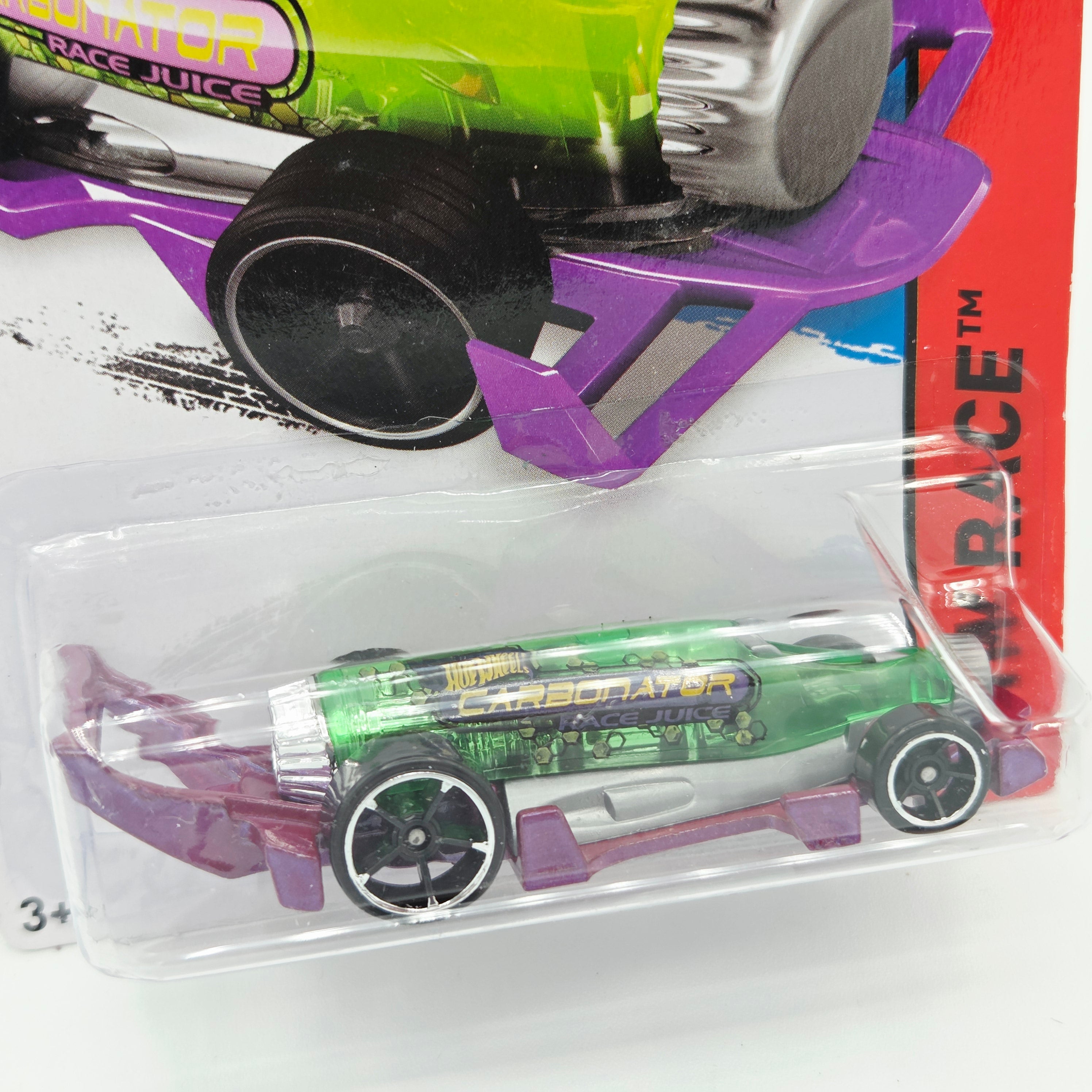 Hot Wheels Carbonator - Purple / Green (2014 HW Basic - X-Raycers)