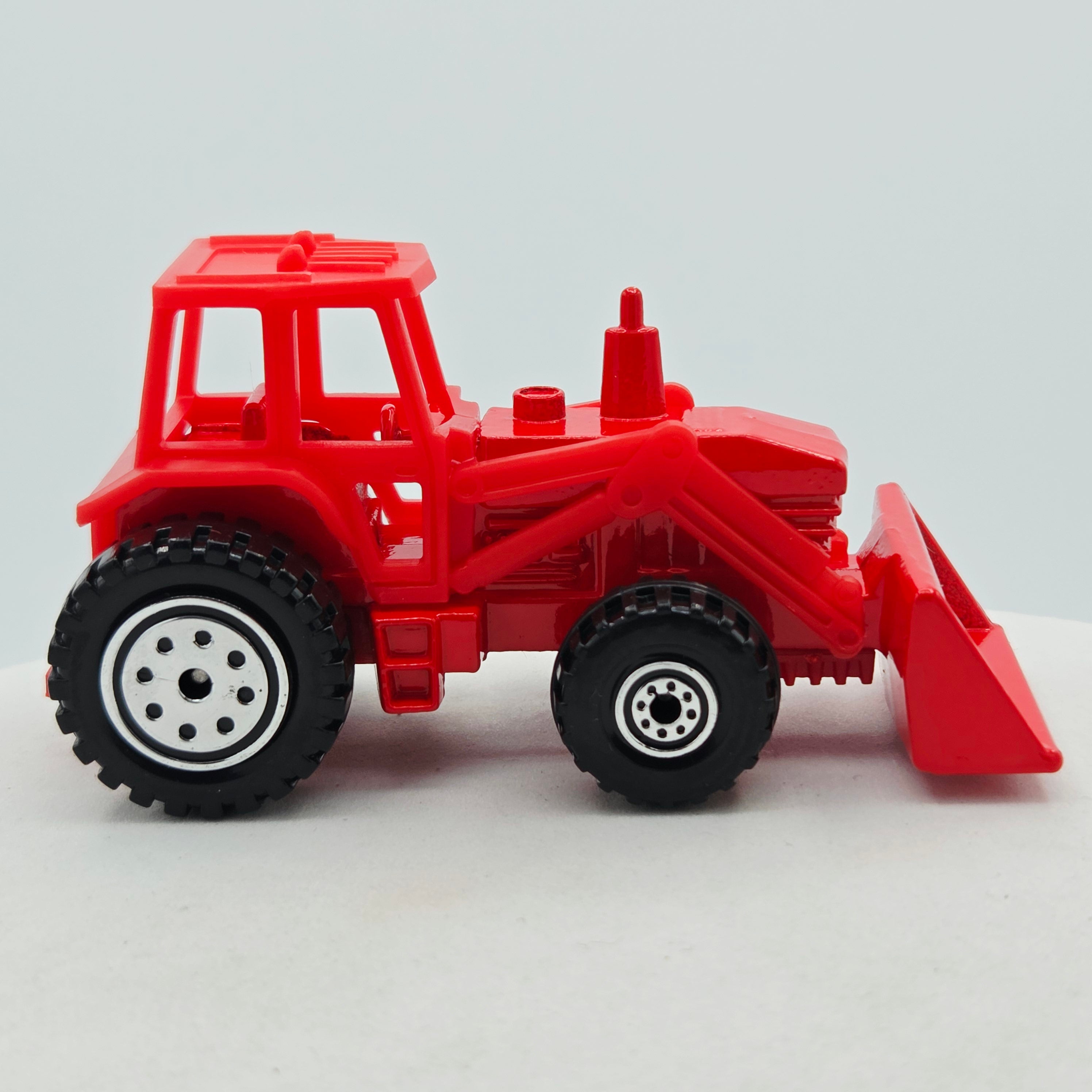 Hot Wheels Tractor #145 - Red, Loose (1991 HW Basic / Mainline)
