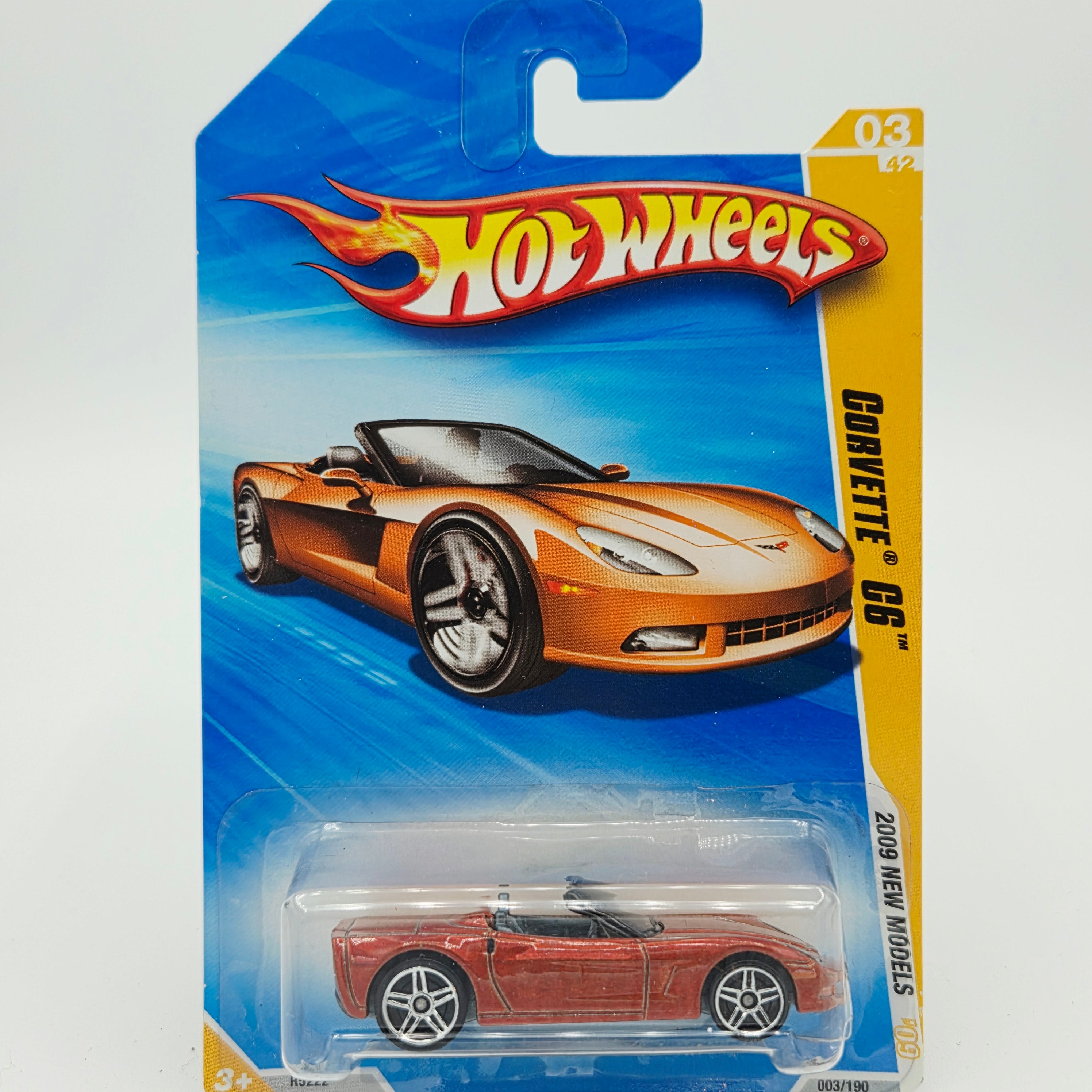Hot Wheels Chevy Corvette C6 Convertible (2009 HW Basic - New Models)