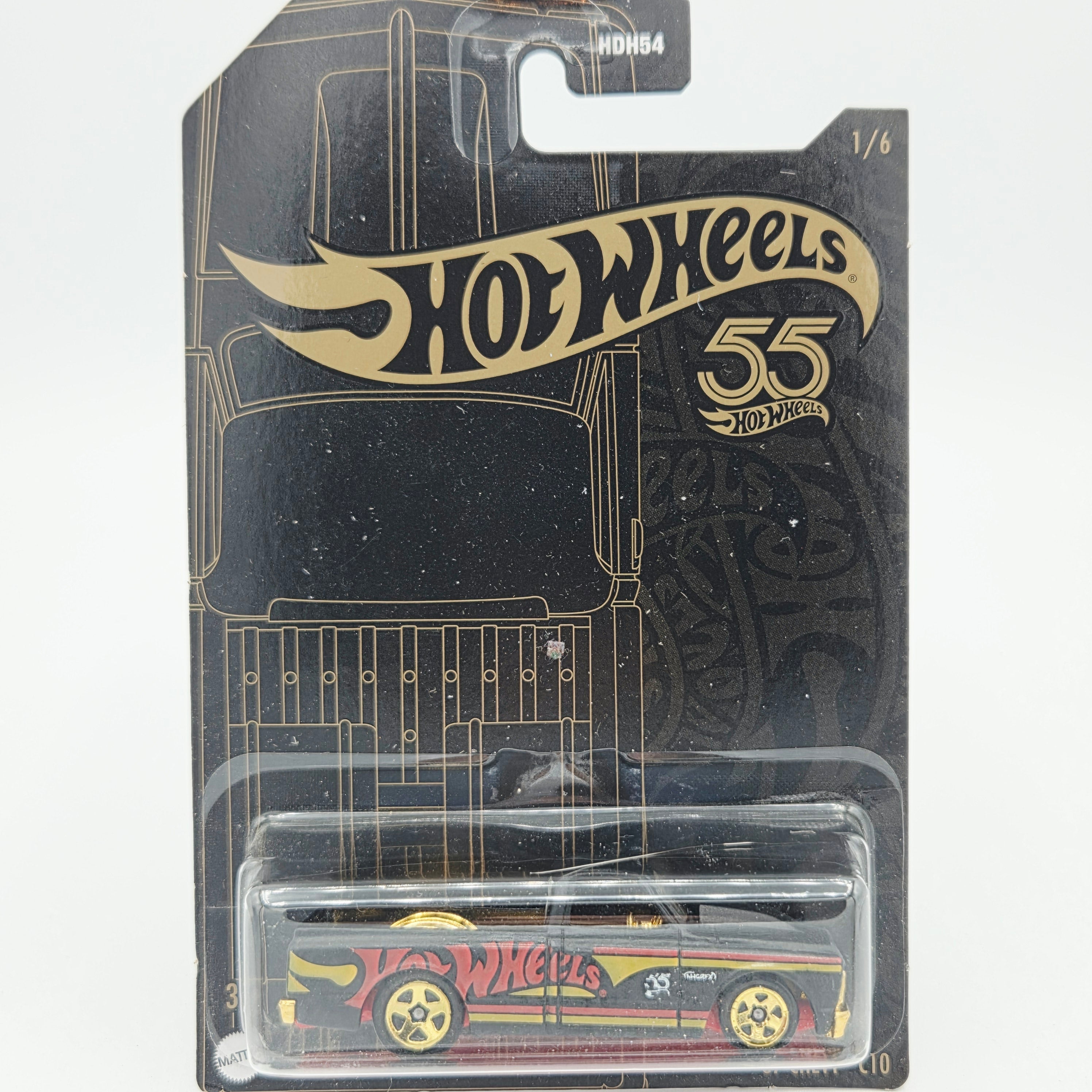 Hot Wheels '67 Chevy C10 Pickup (2023 Pearl & Chrome 55th Anniversary)