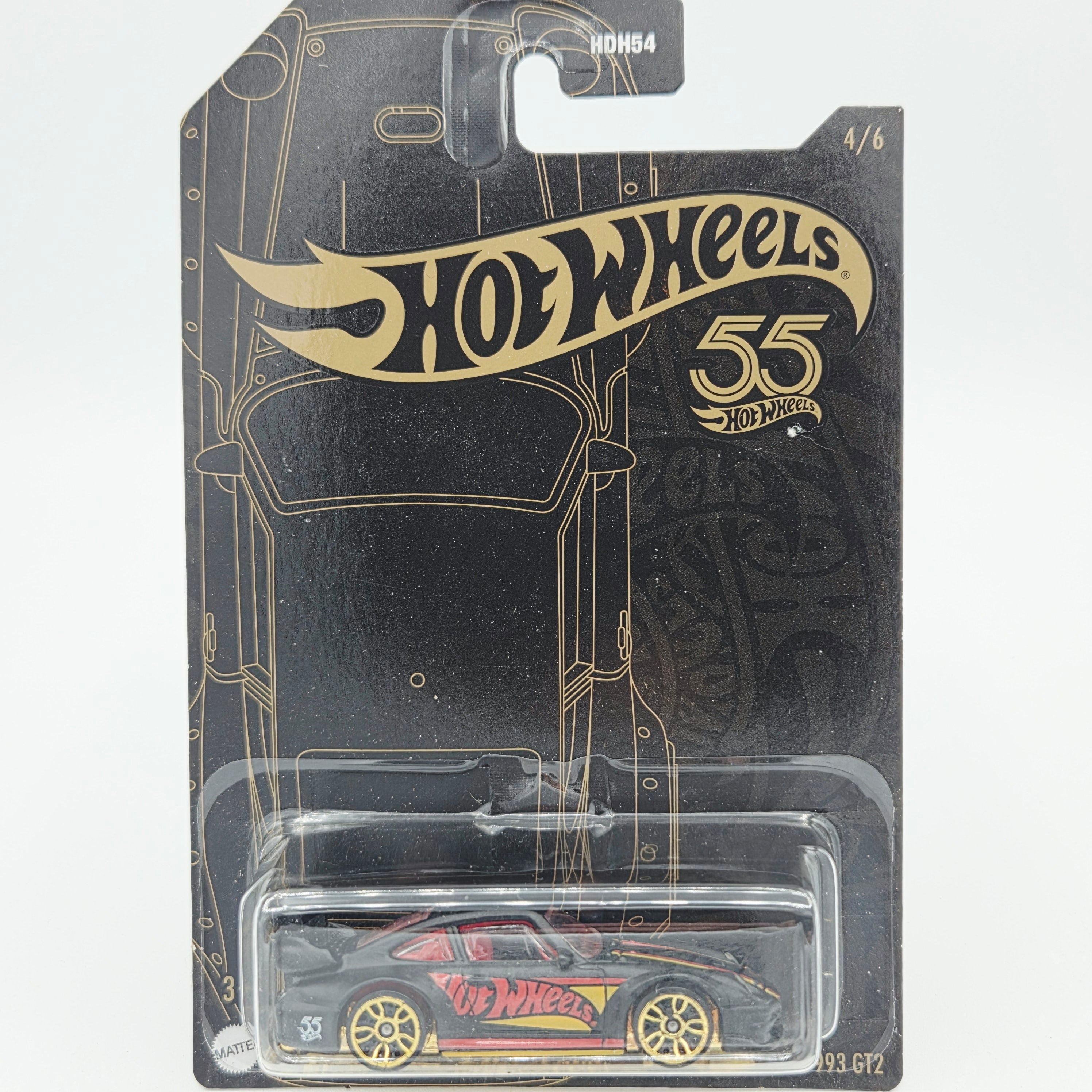 Hot Wheels Porsche 993 GT2 (2023 Pearl & Chrome 55th Anniversary)