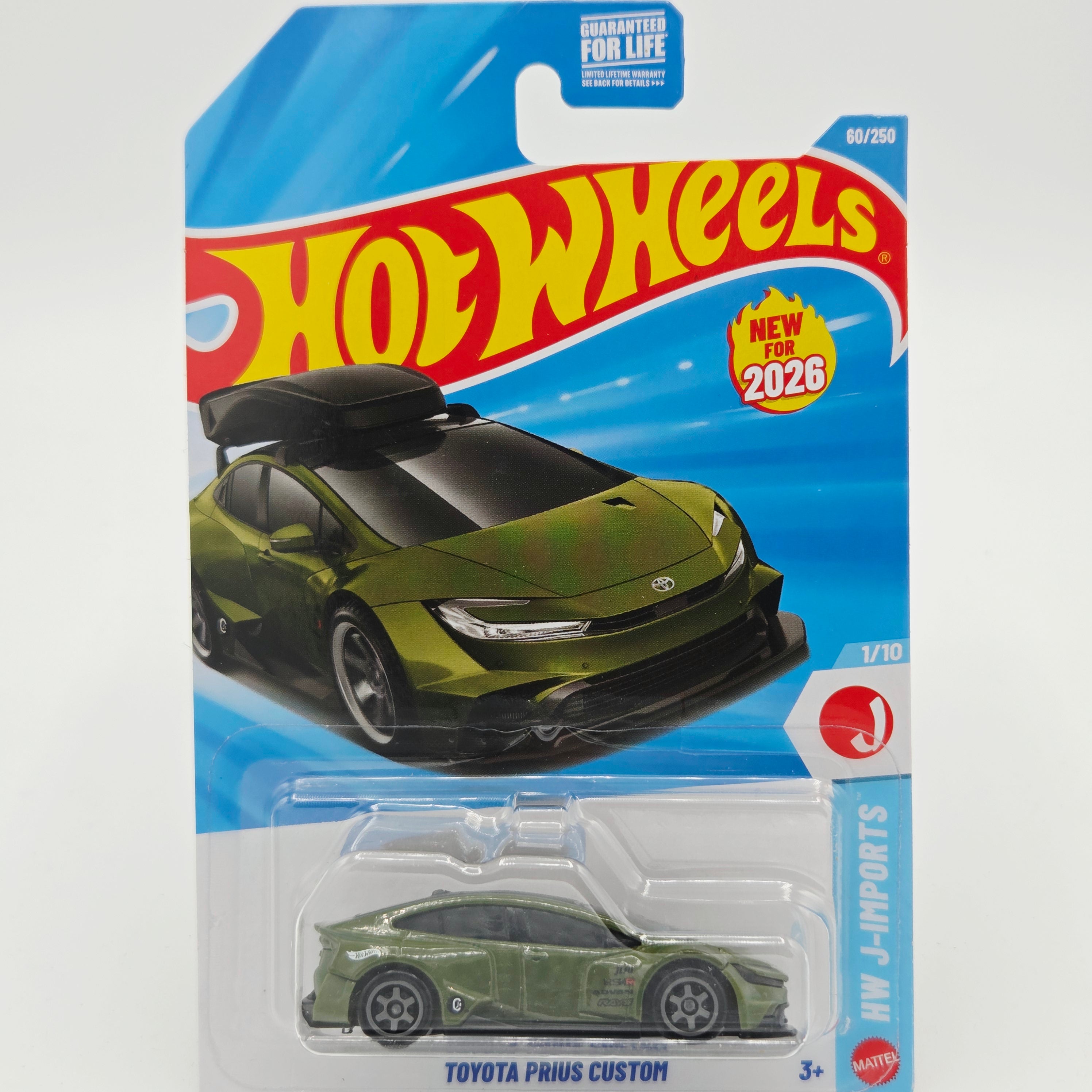 Hot Wheels Toyota Prius Custom (2026 HW Basic Case M - J-Imports)