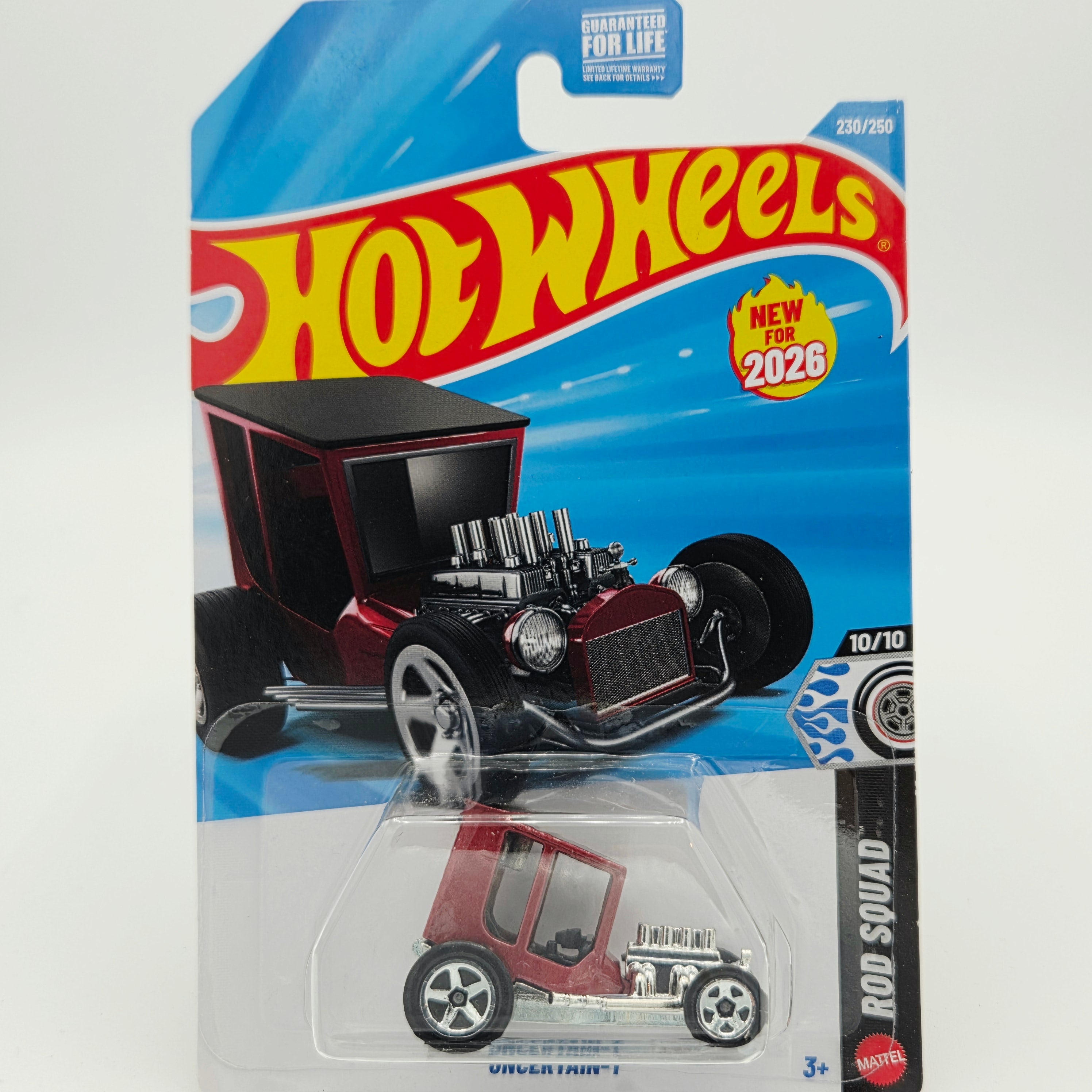 Hot Wheels Uncertain-T (2026 HW Basic Case L - Rod Squad)