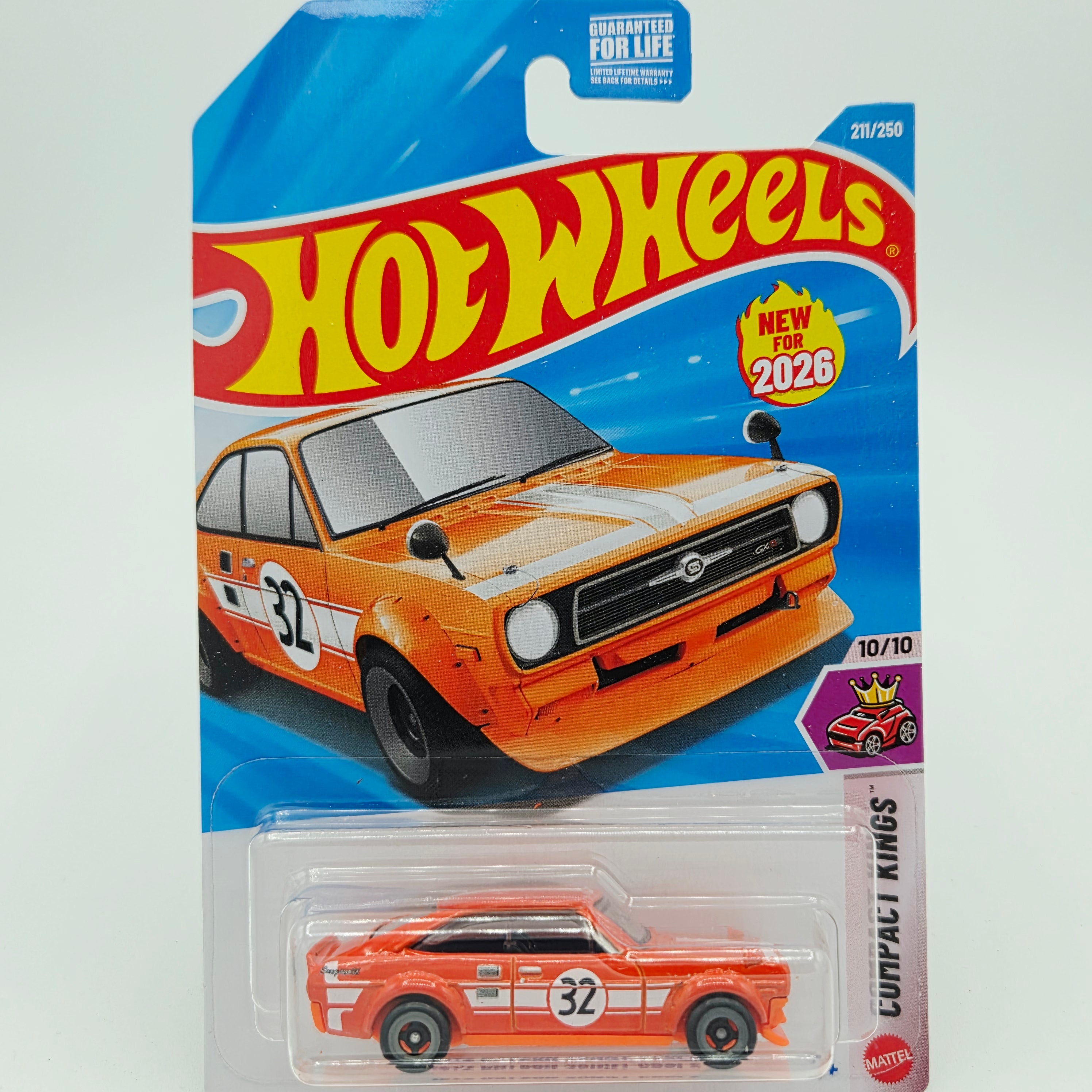 Hot Wheels '72 Datsun Sunny Coupe (2026 HW Basic Case L - Compact Kings)