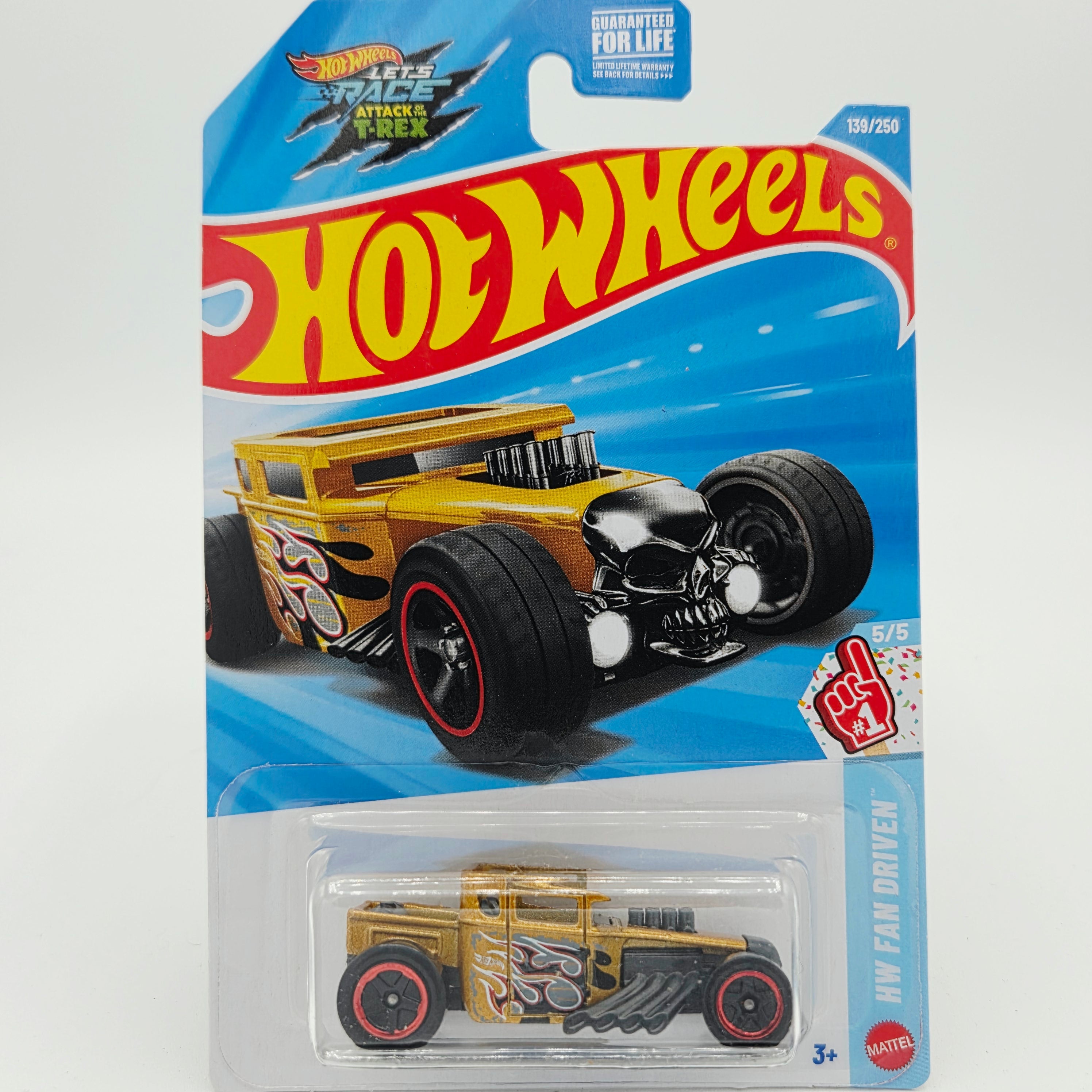 Hot Wheels Bone Shaker (2026 HW Basic Case M - Fan Driven)