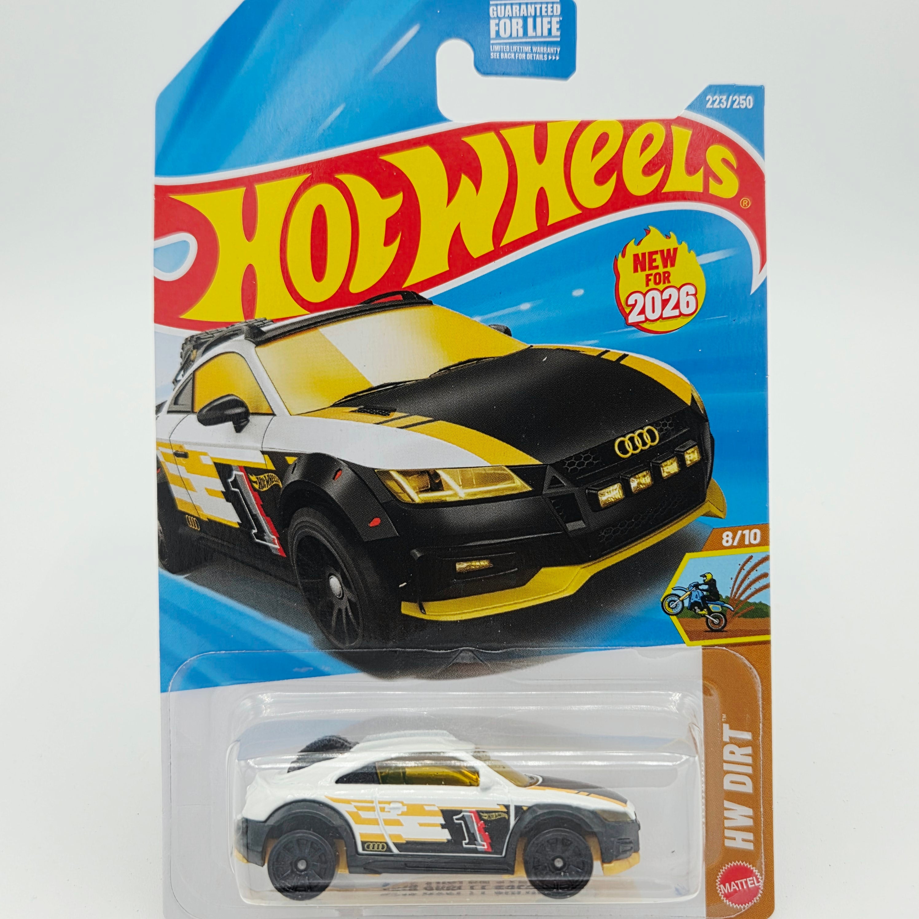 Hot Wheels '19 Audi TT Safari (2026 HW Basic Case M - Dirt)