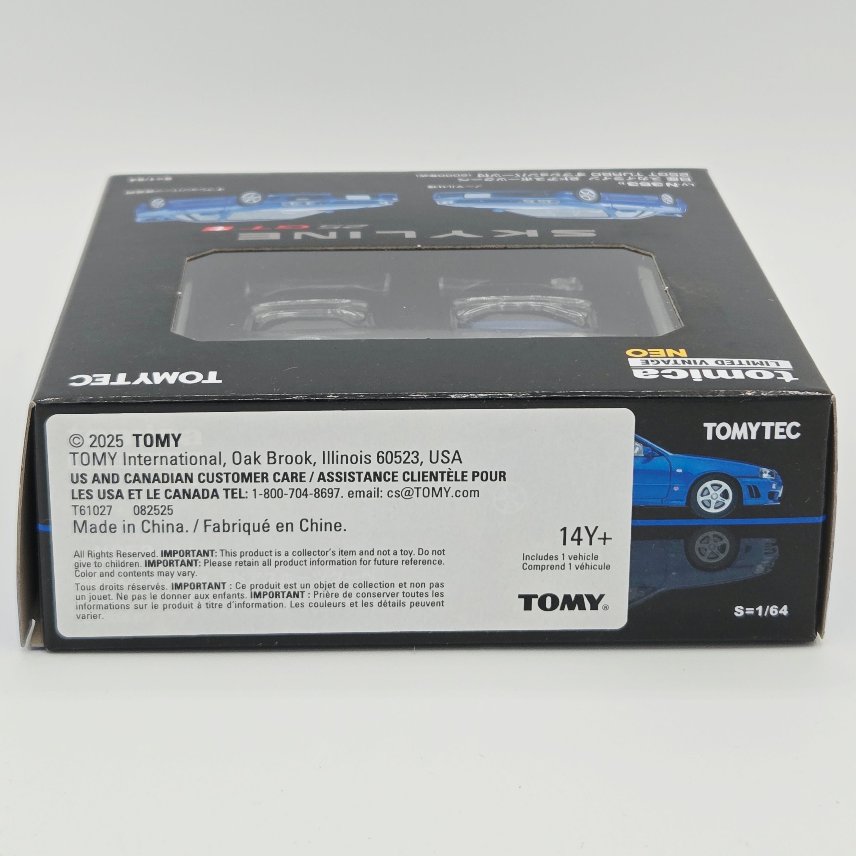 Tomica TLV Nissan Skyline 2-Door Sports Coupe 25GT-Turbo - 1:64 (2026 Limited Vintage Neo - Limited Edition 1 of 500)