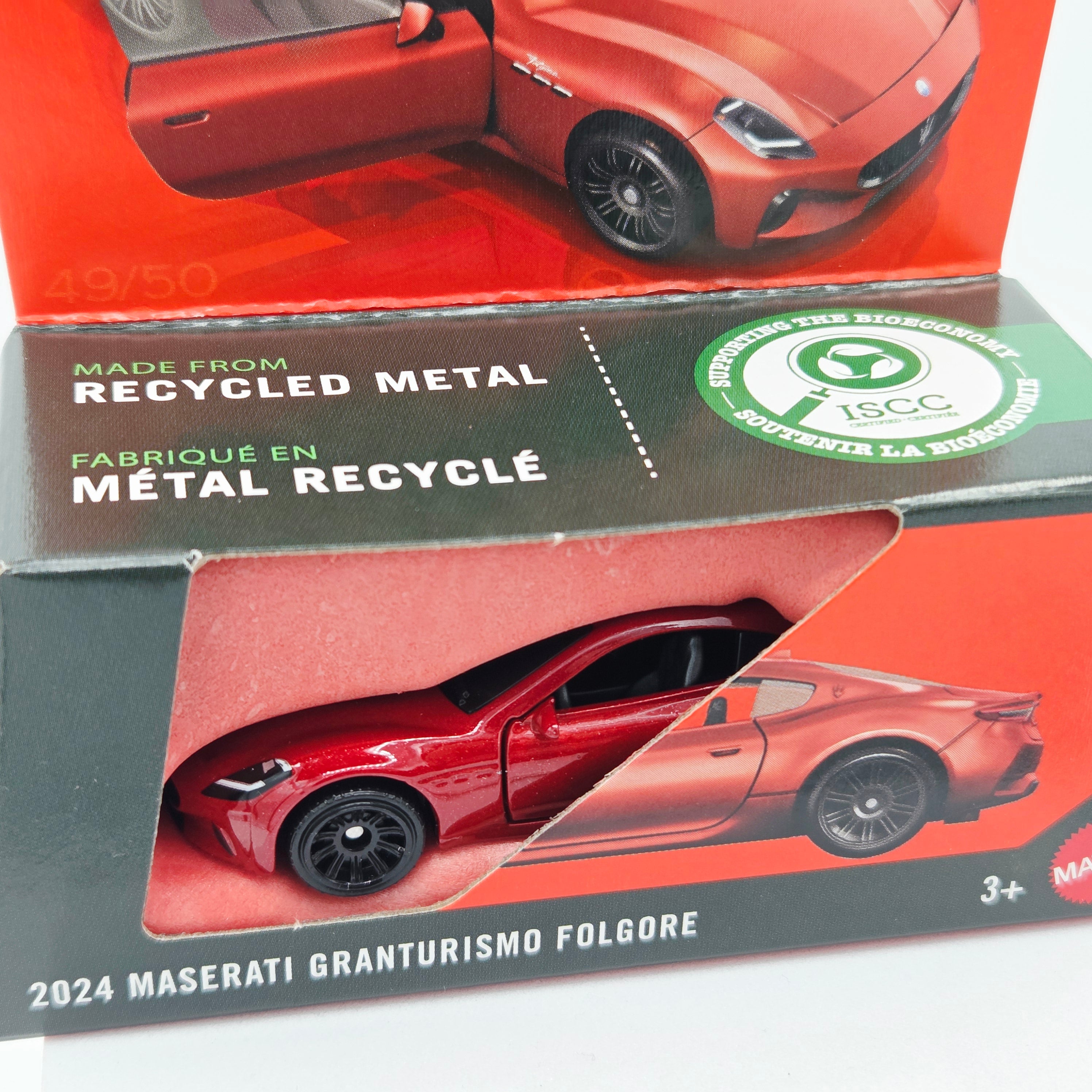 Matchbox '24 Maserati Granturismo Folgore (2026 Moving Parts Mix 8 Case R)