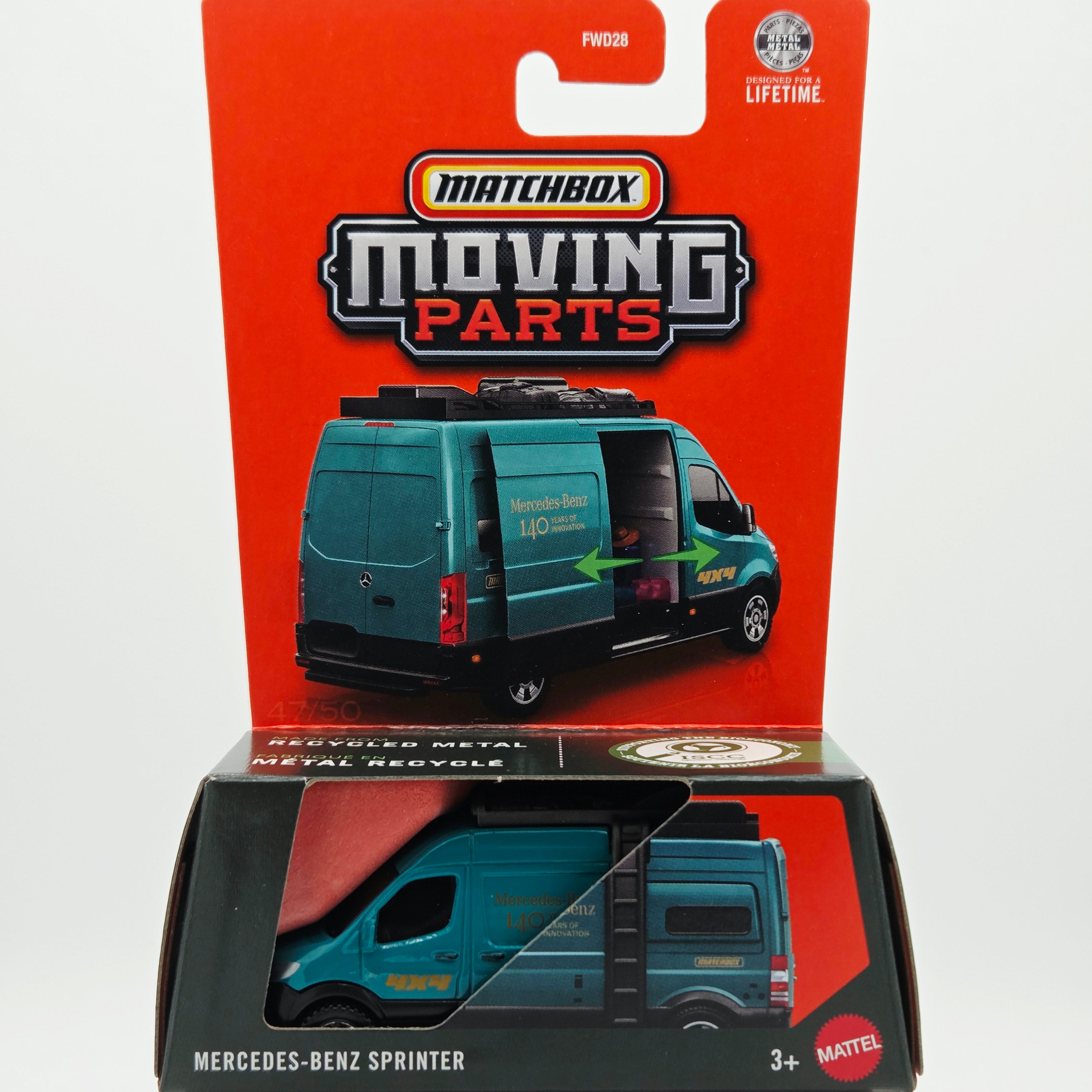 Matchbox Mercedes-Benz Sprinter (2026 Moving Parts Mix 8 Case R)