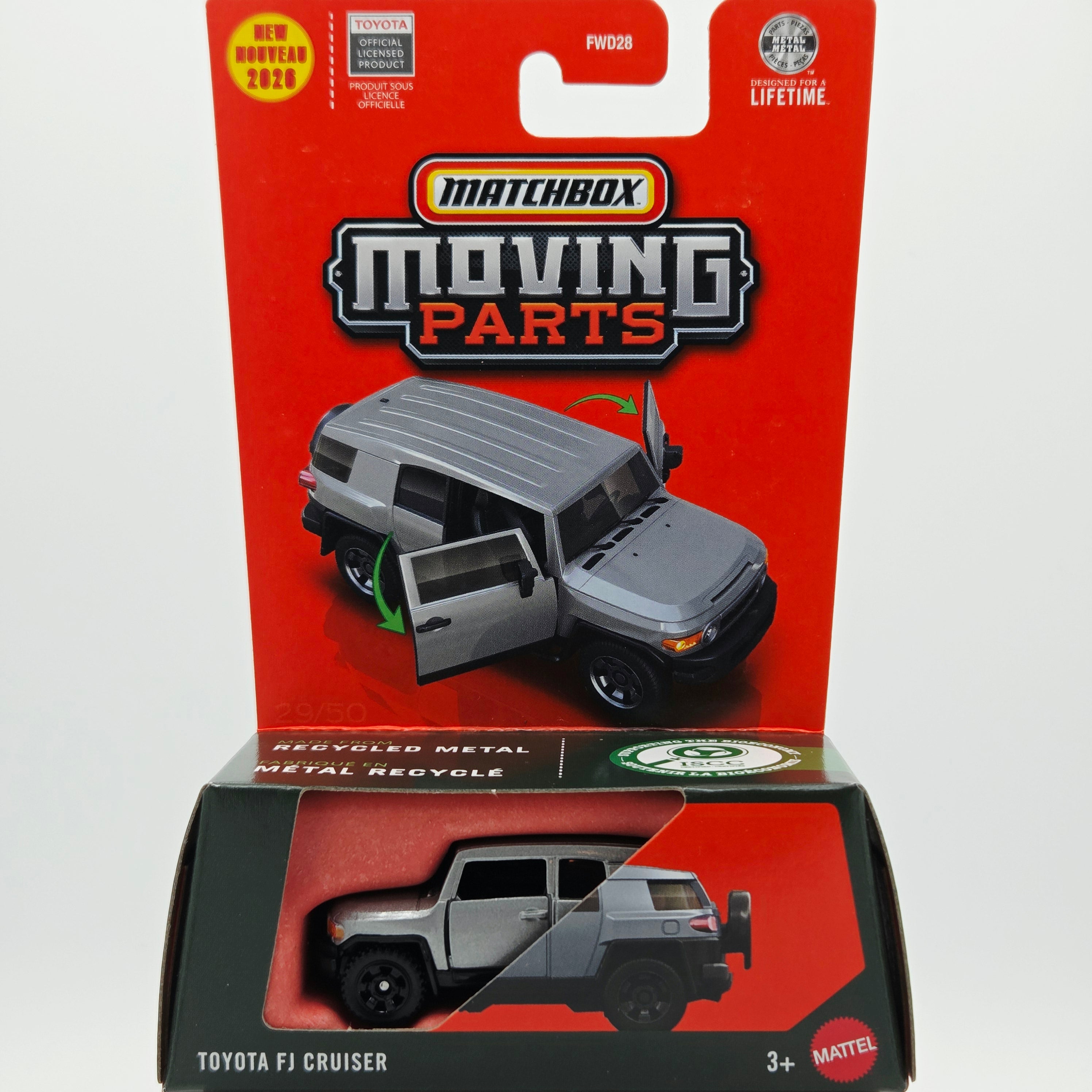 Matchbox Toyota FJ Cruiser (2026 Moving Parts Mix 8 Case R)