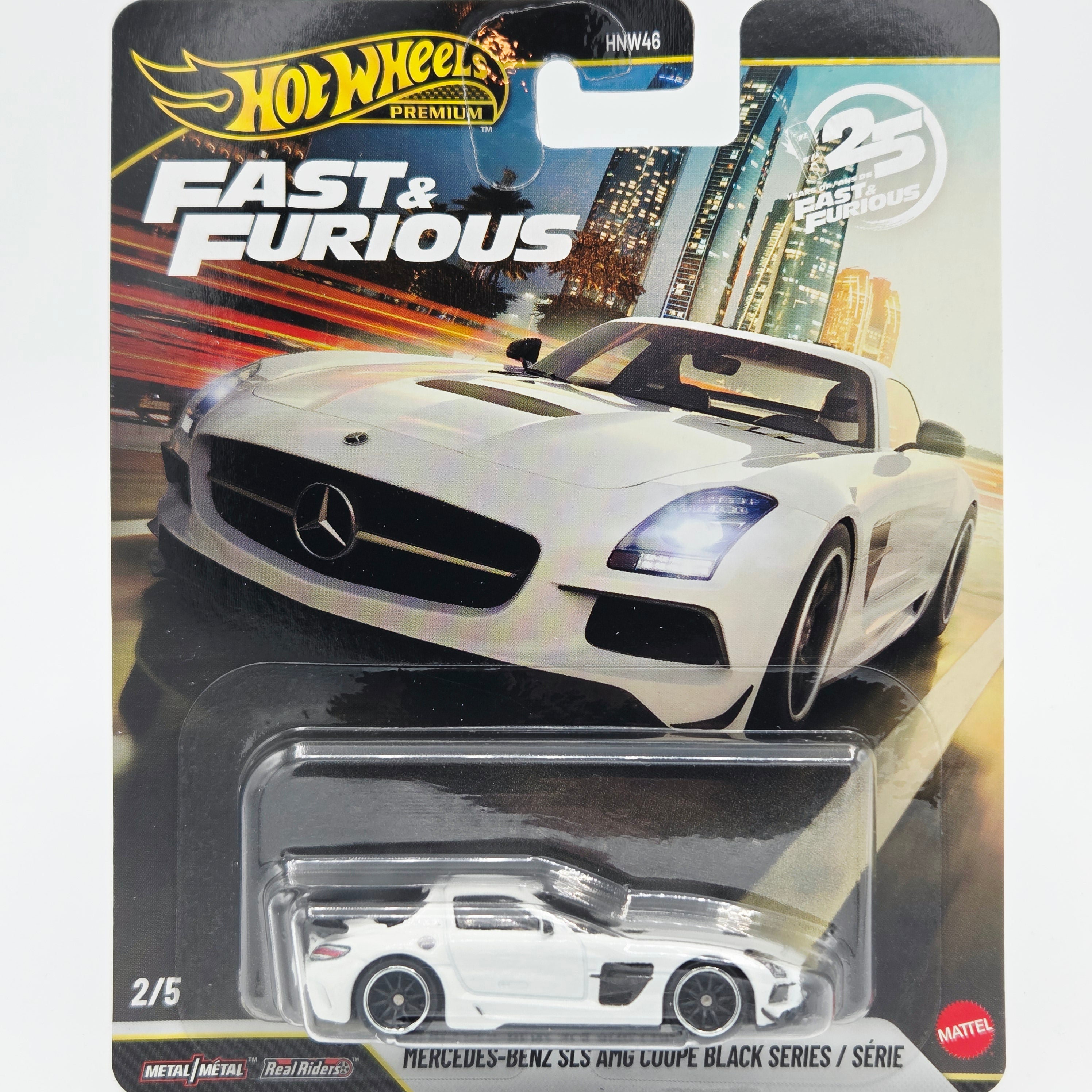 Hot Wheels Mercedes-Benz SLS AMG Coupe Black Series (2026 Fast & Furious Case R - Car Culture)