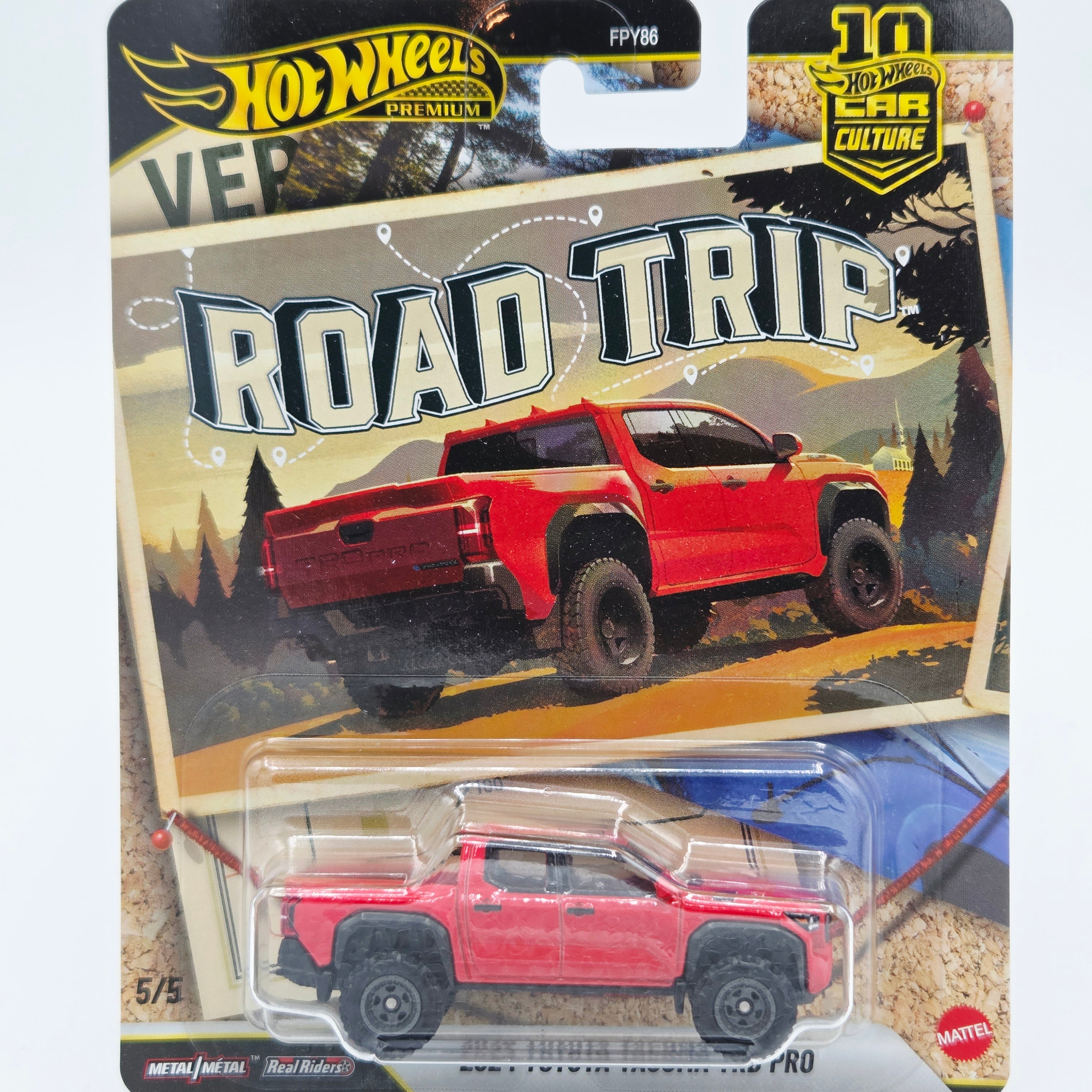 Hot Wheels '24 Toyota Tacoma (2026 Car Culture Case V - Road Trip)