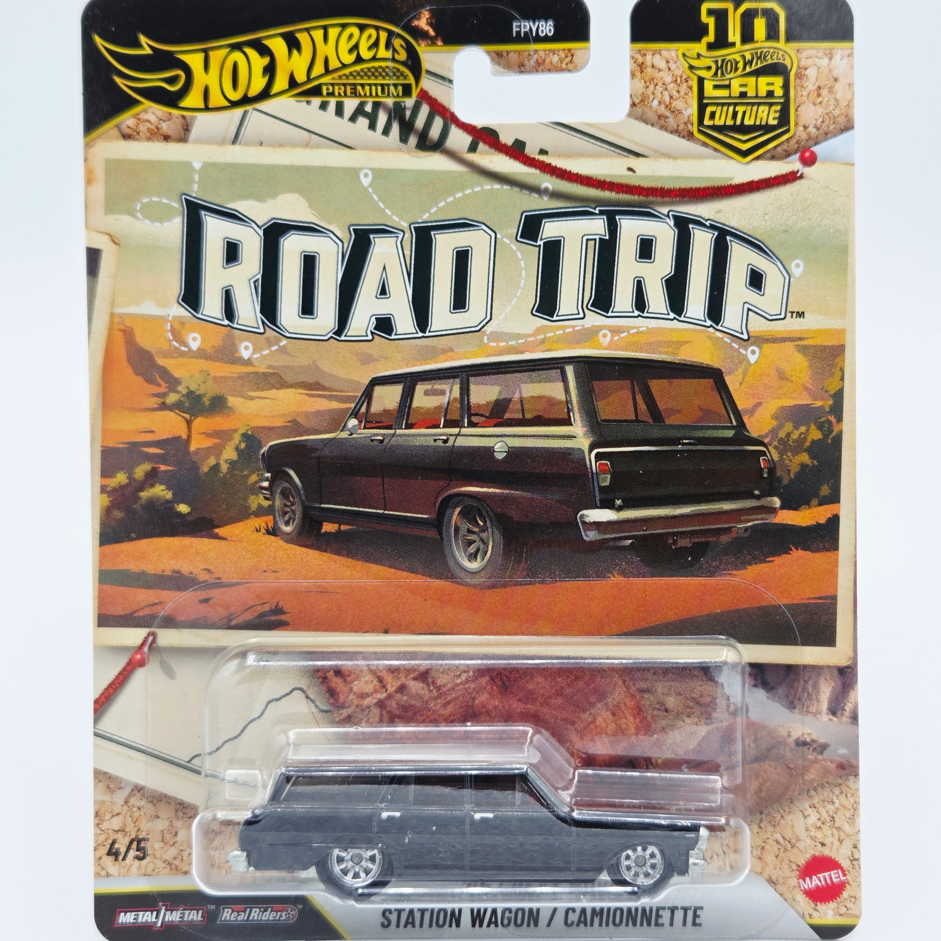 Hot Wheels - 2026 Car Culture Case V - Road Trip (Set of 5 Cars)