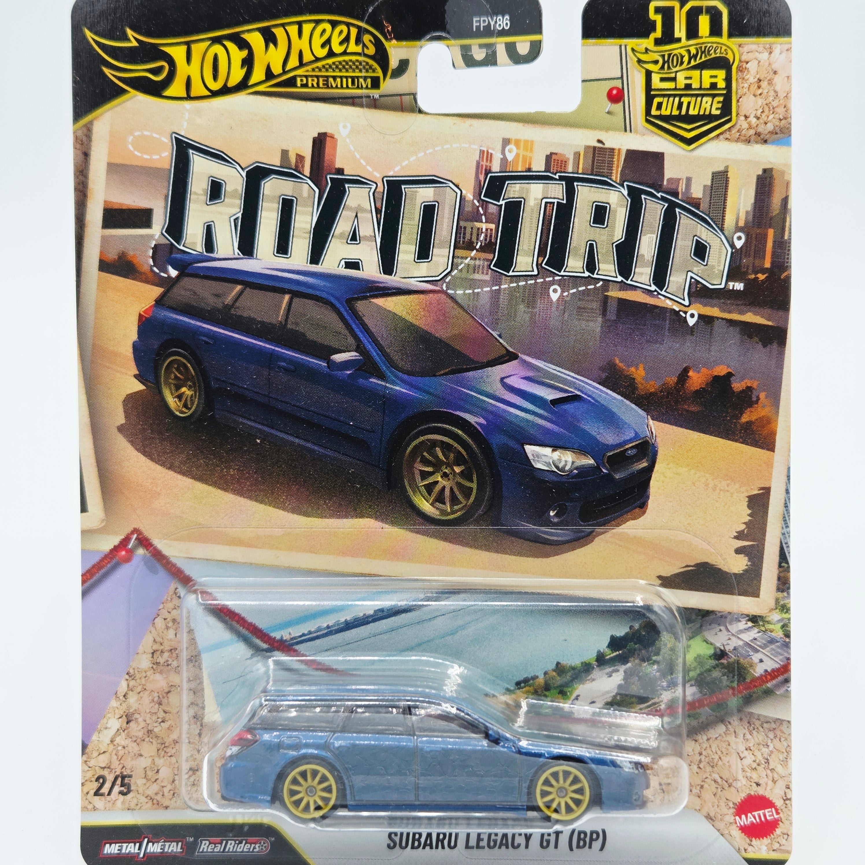 Hot Wheels - 2026 Car Culture Case V - Road Trip (Set of 5 Cars)