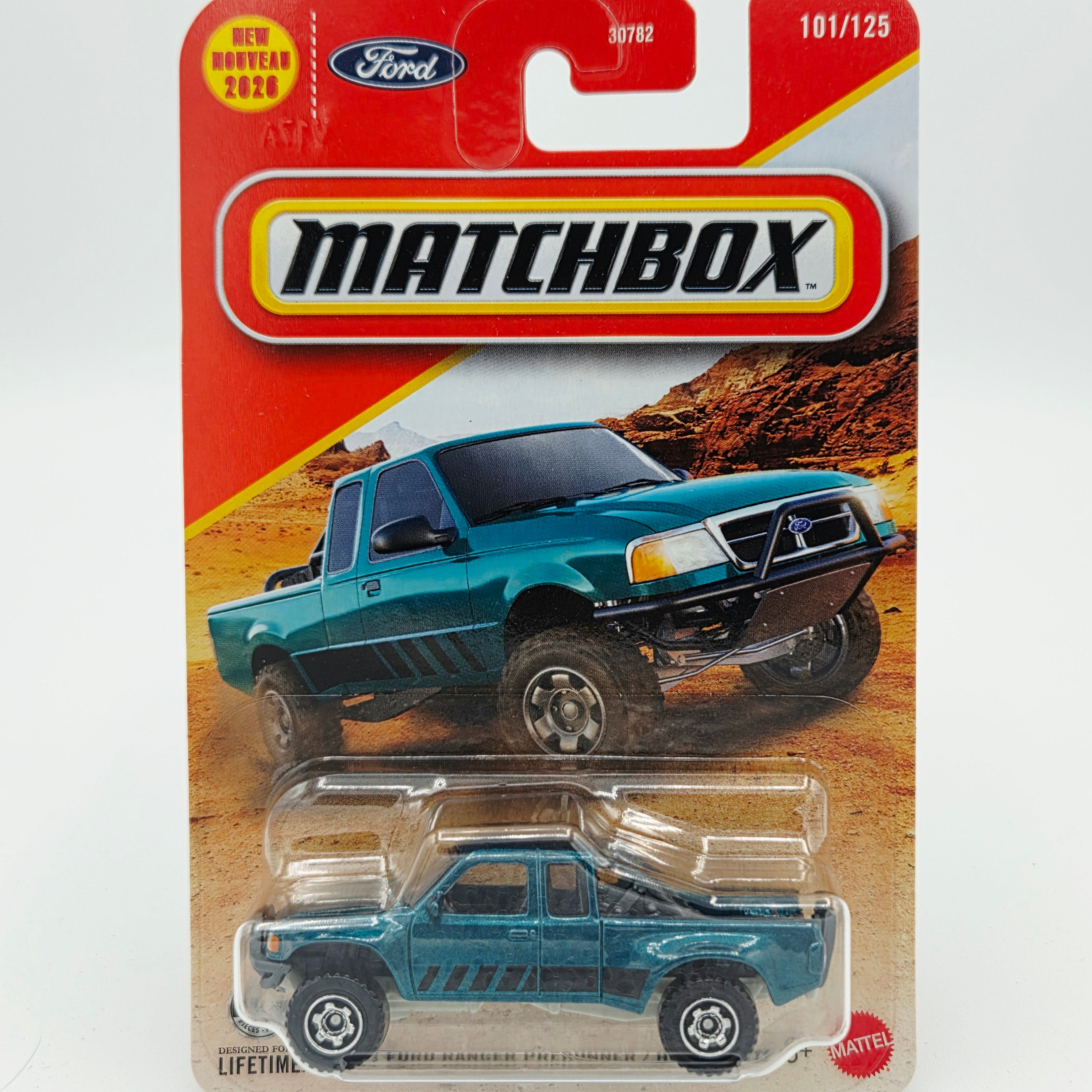 Matchbox '93 Ford Ranger Prerunner Pickup (2026 Mix 10 L Basic)