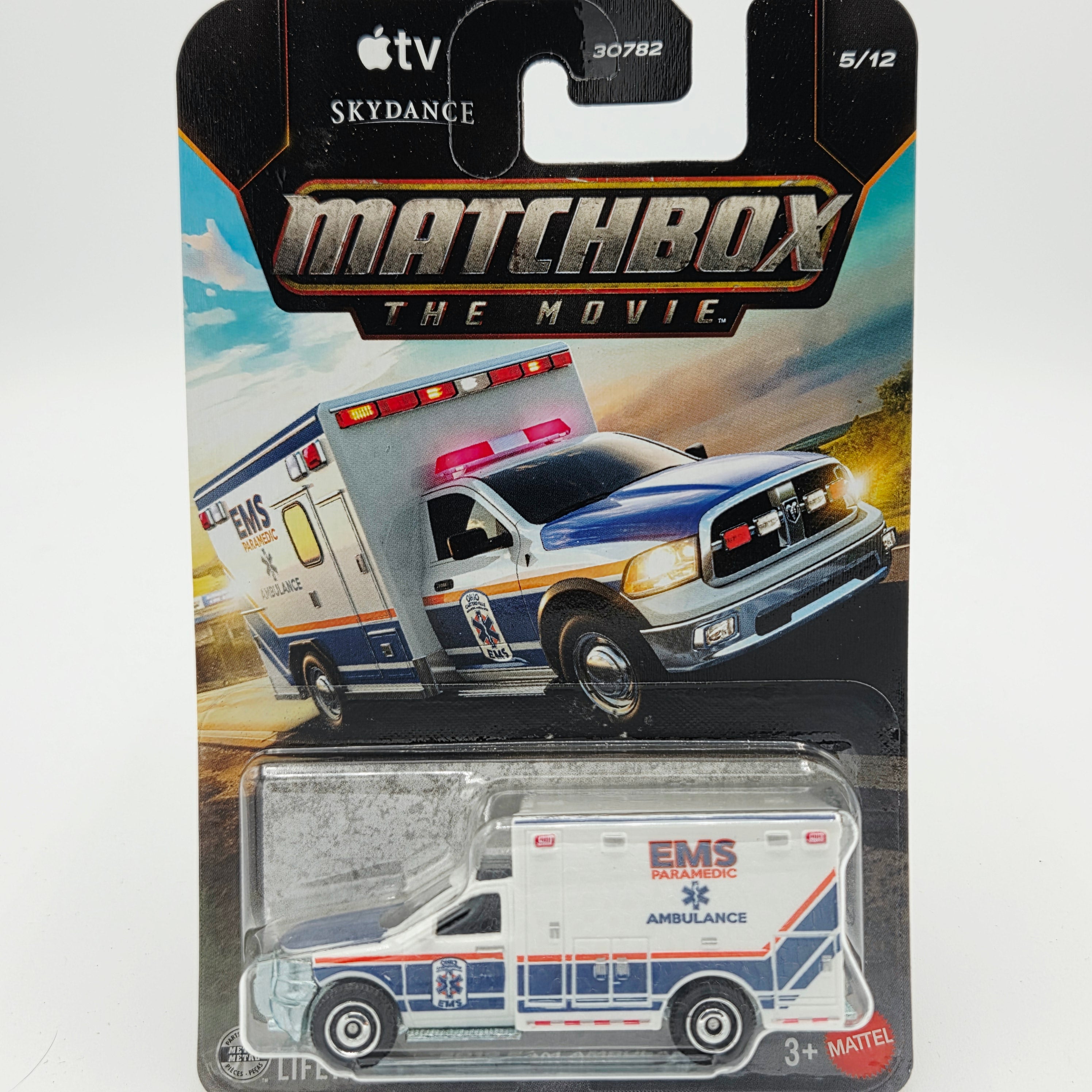 Matchbox '19 Ram Ambulance - Matchbox The Movie (2026 Mix 10 L Basic)