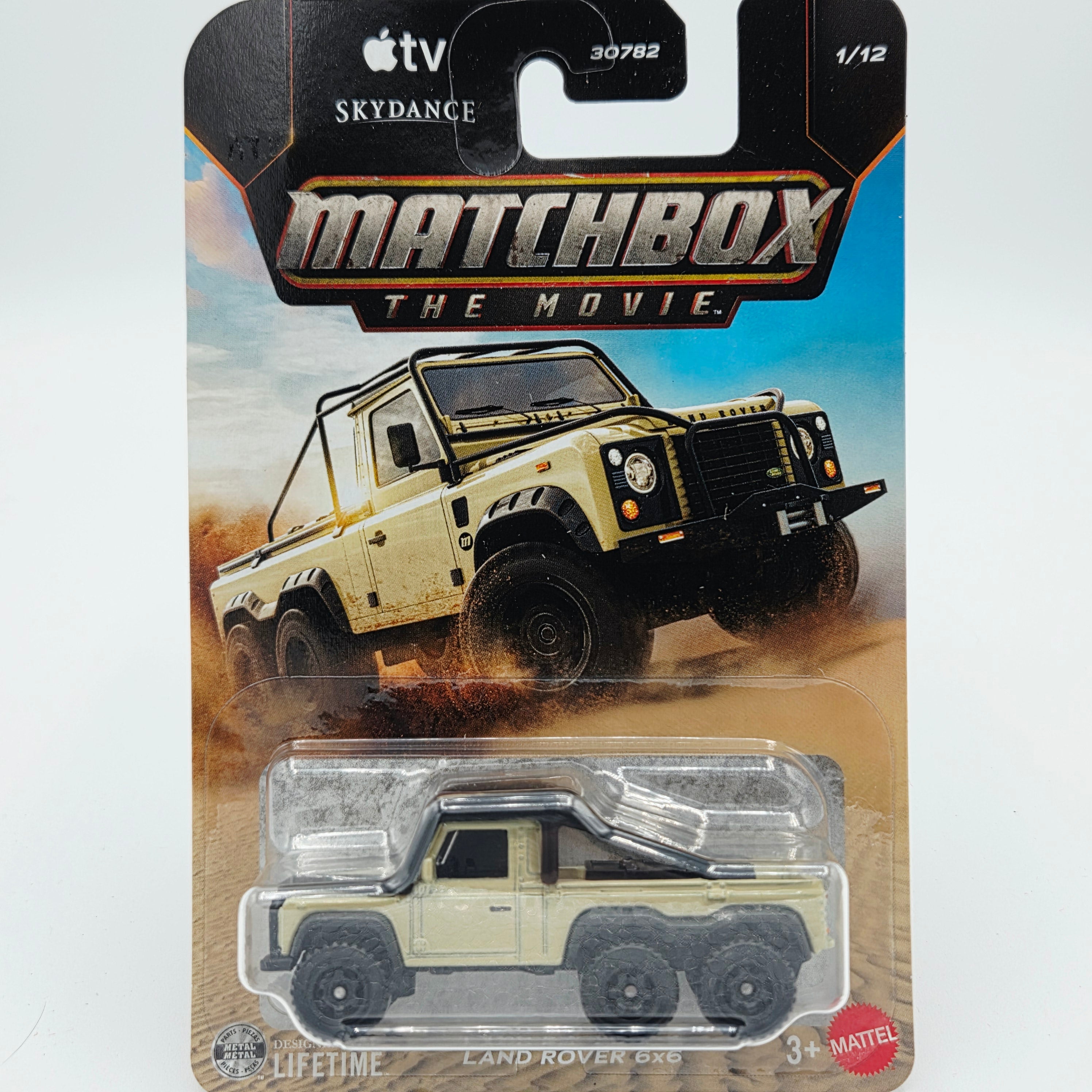 Matchbox Land Rover 6x6 - Matchbox The Movie (2026 Mix 10 L Basic)