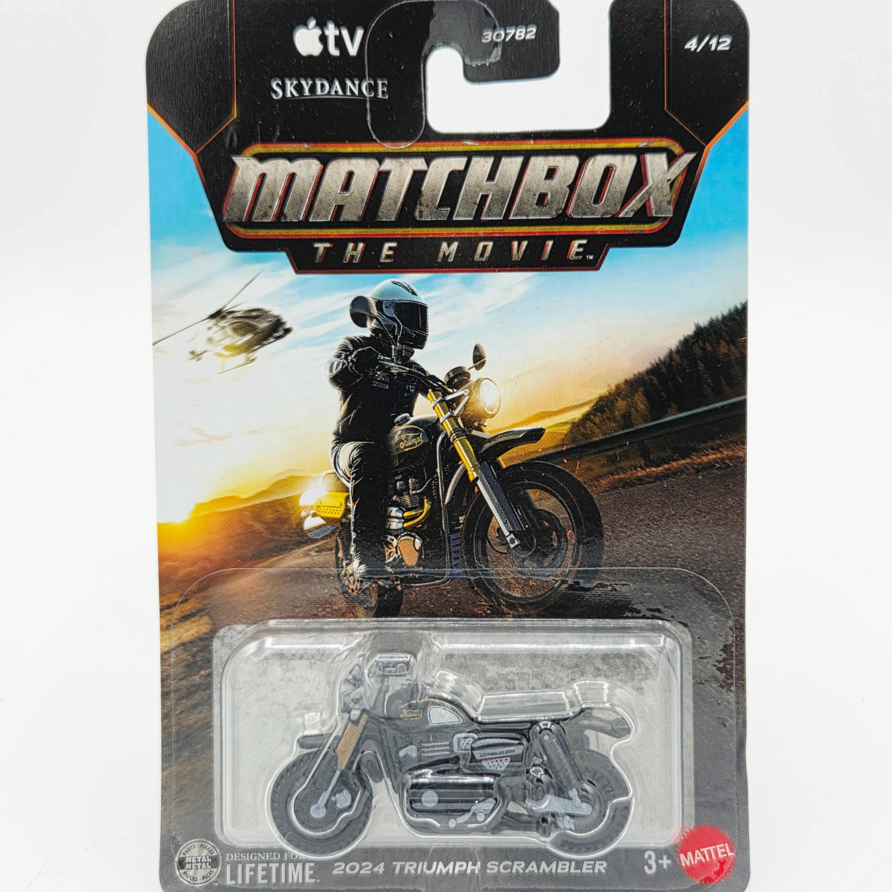 Matchbox '24 Triumph Scrambler Motorcycle - Matchbox The Movie (2026 Mix 9 K Basic)