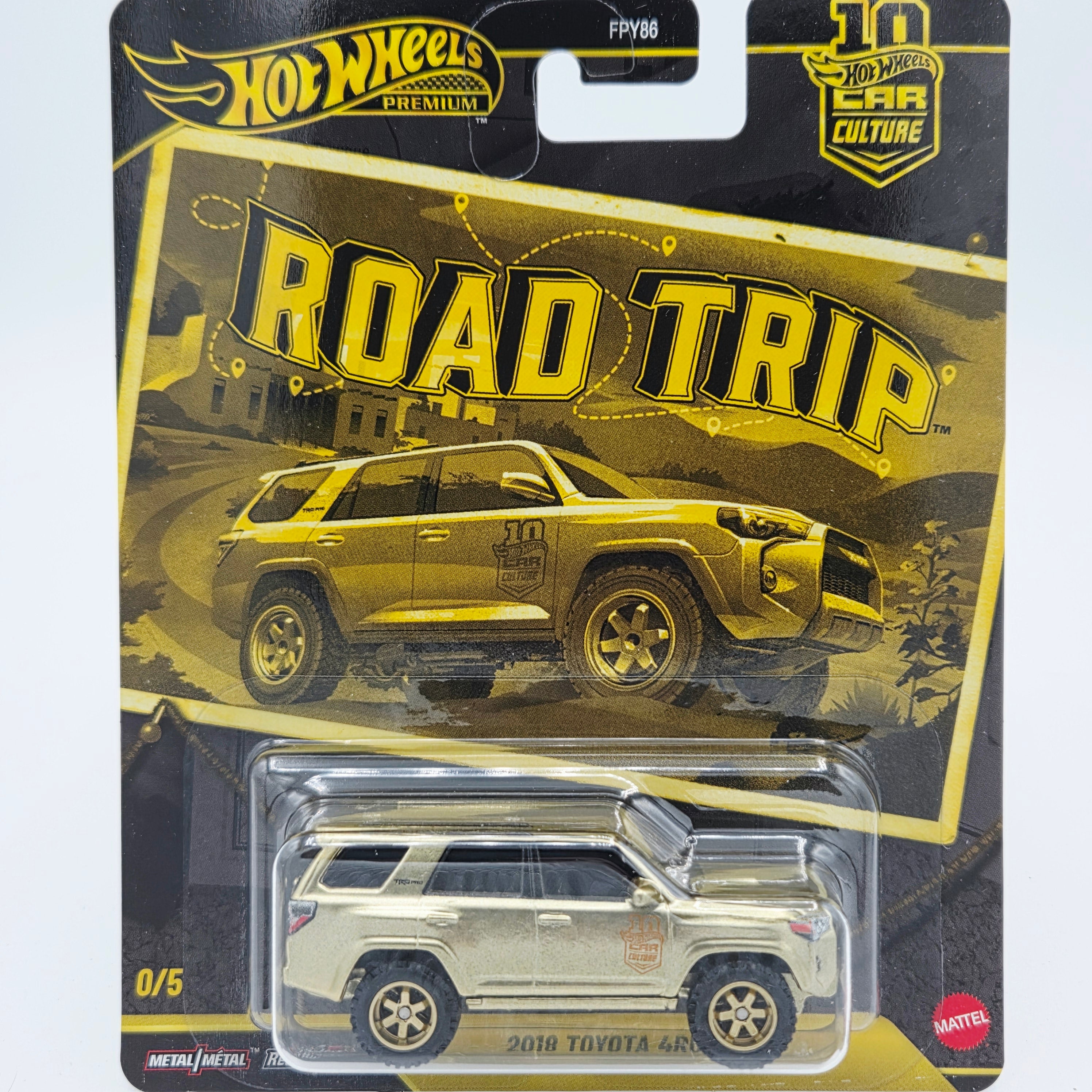 Hot Wheels - CHASE - '18 Toyota 4Runner (2026 Car Culture Case V - Road Trip)