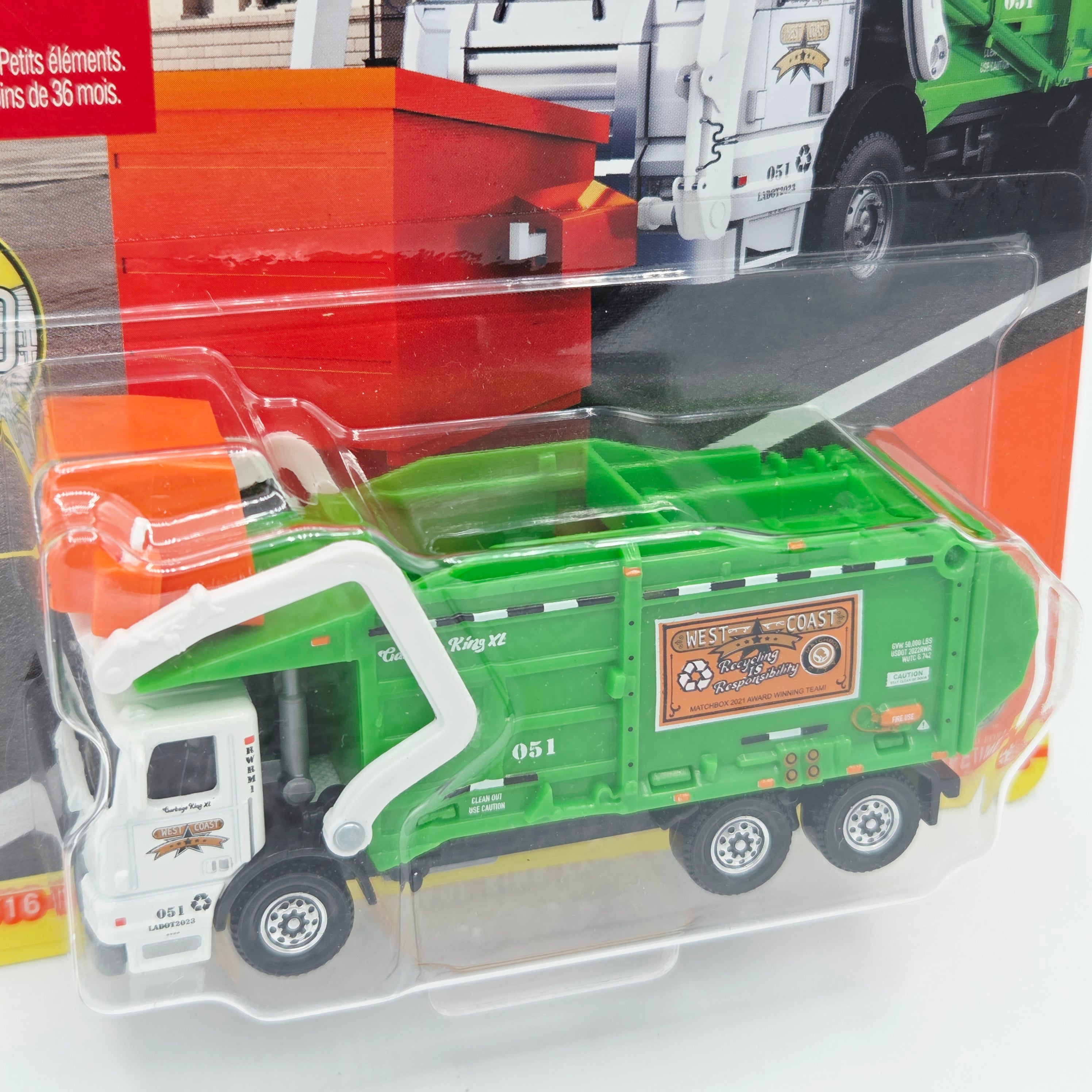 Matchbox MBX Garbage King XL (2023 Real Working Rigs)